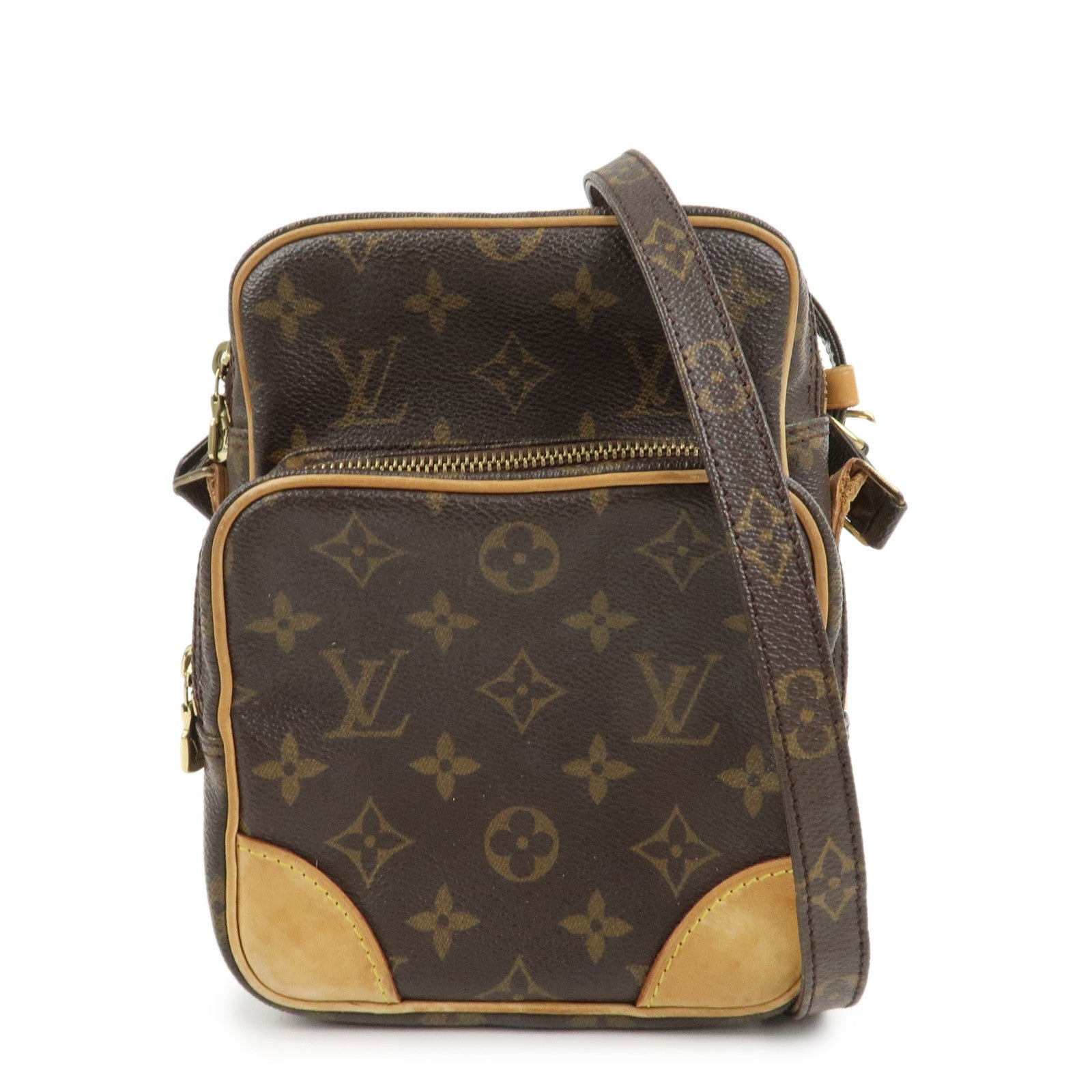 Louis Vuitton Monogram Amazone Shoulder Bag Brown M45236