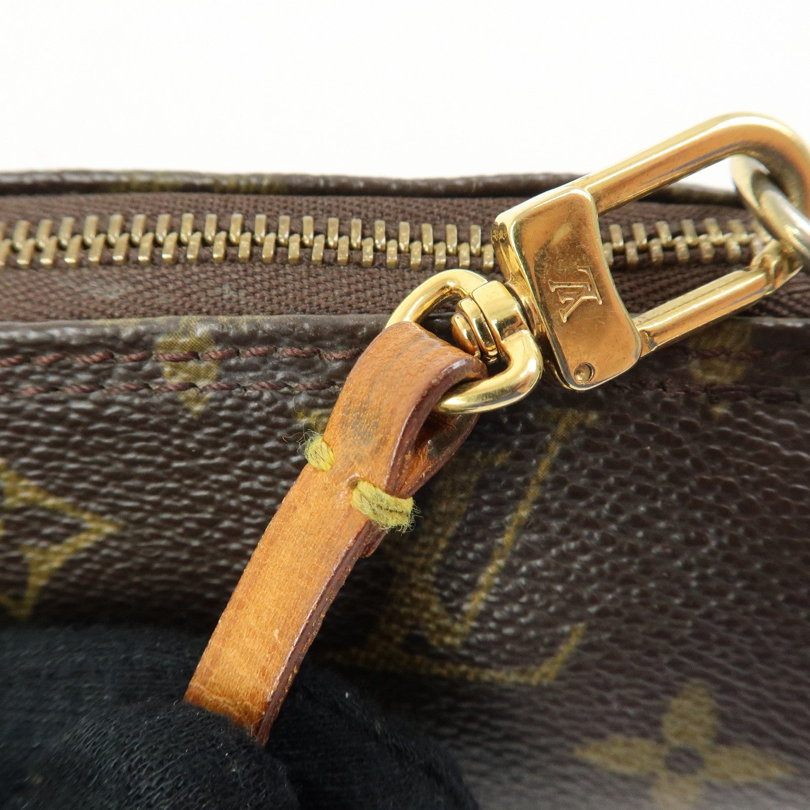 Louis Vuitton Monogram Mini Pouch for Papillon Bag Brown