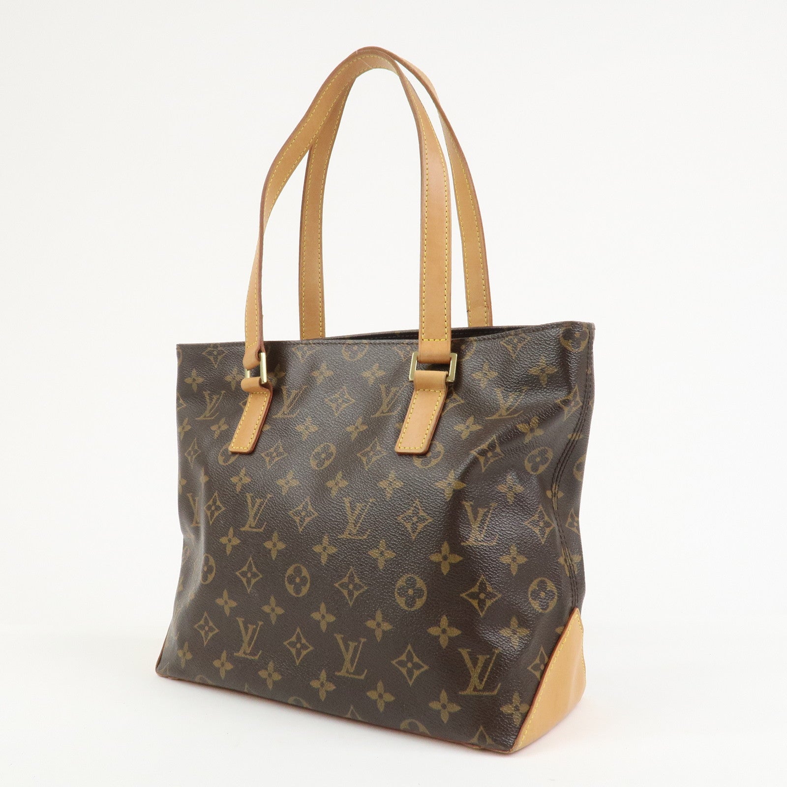 Louis Vuitton Monogram Cabas Piano Tote Bag Hand Bag M51148