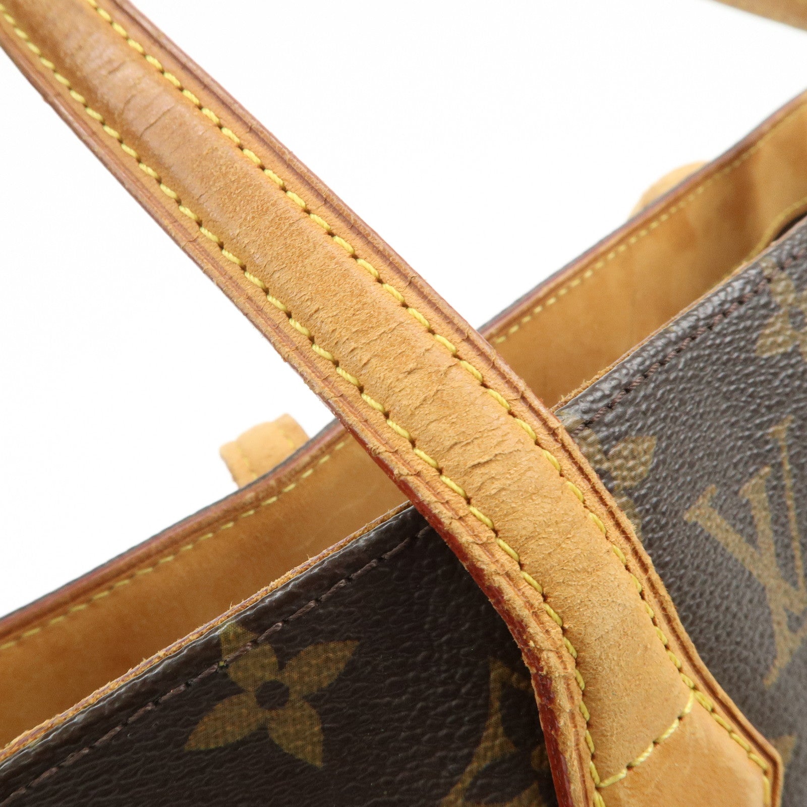 Louis Vuitton Monogram Wilshire MM Tote Bag Brown M45644