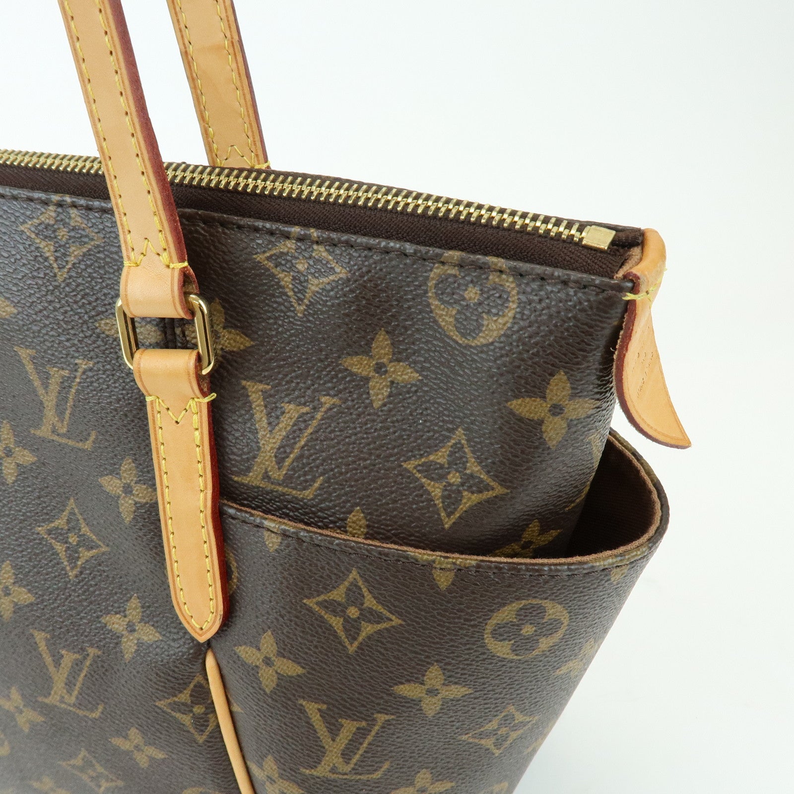 Louis Vuitton Monogram Totally PM Shoulder Bag Brown M56688