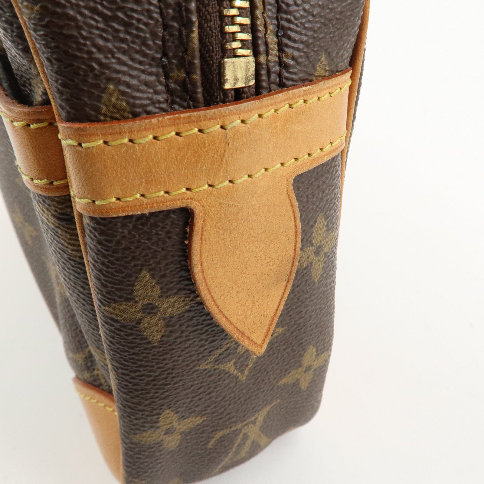 Louis Vuitton Monogram Compiegne 28 Pouch Clutch Bag M51845 Used