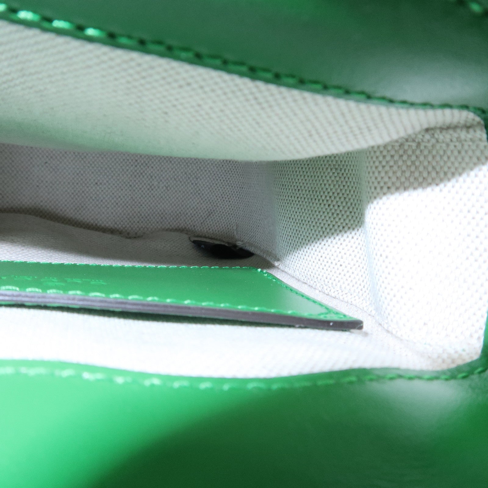 GUCCI Bamboo Leather 2Way Bag Backpack Shoulder Bag Green 702106