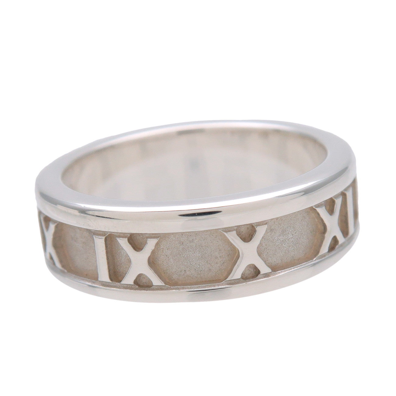 Tiffany & Co Atlas Ring SV925 Silver US4.5-5 EU49 HK10