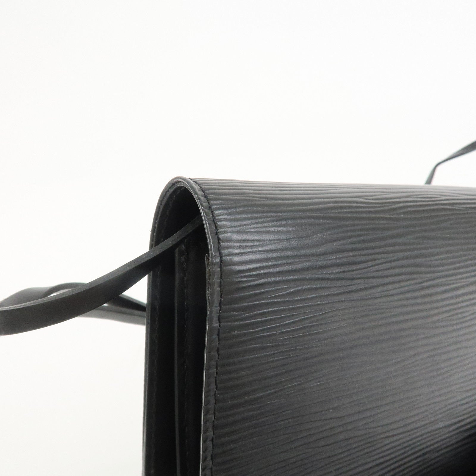 Louis Vuitton Epi Honfleur Shoulder Bag Hand Bag Noir Black M52732