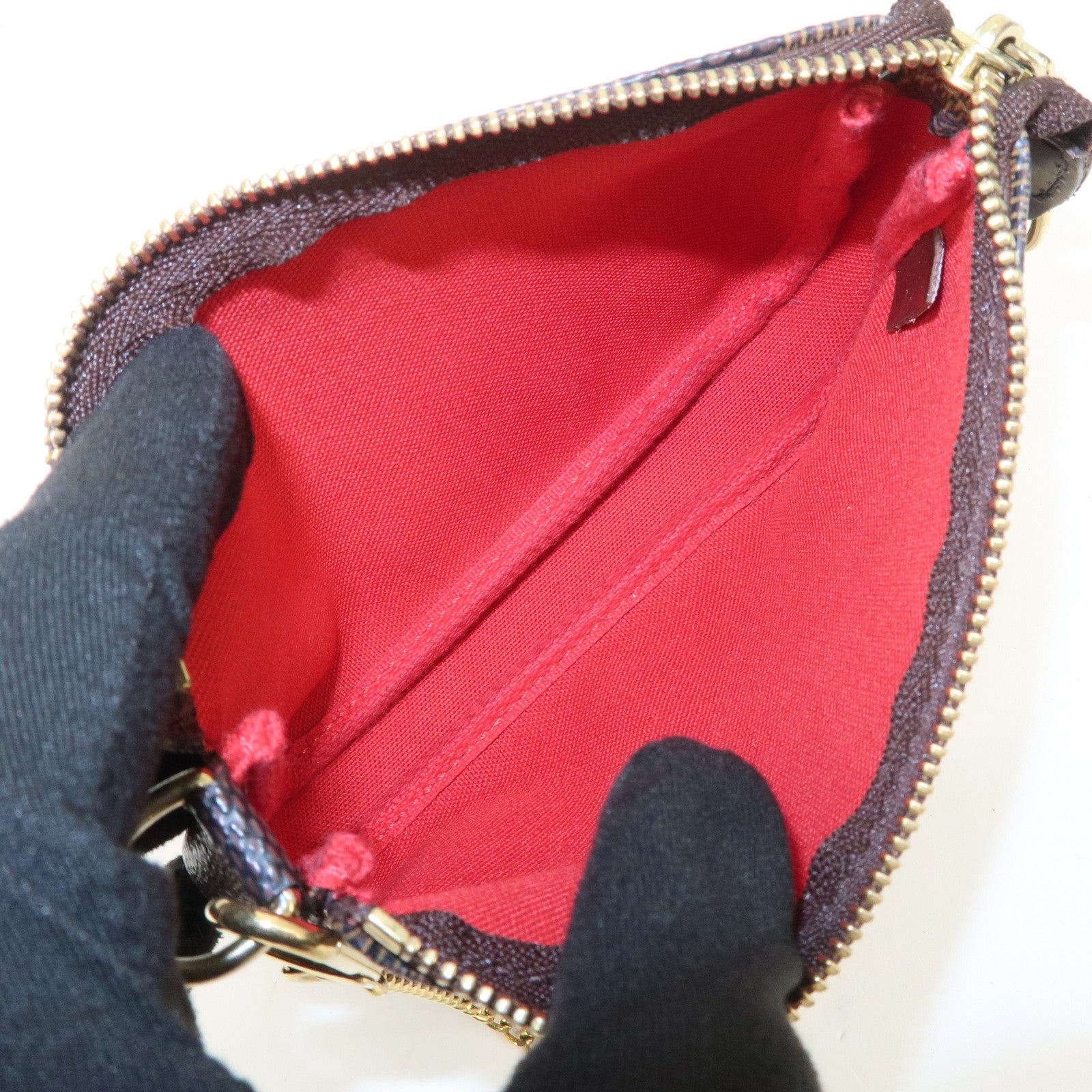 Louis Vuitton Damier Mini Pochette Accessoires Pouch N58009