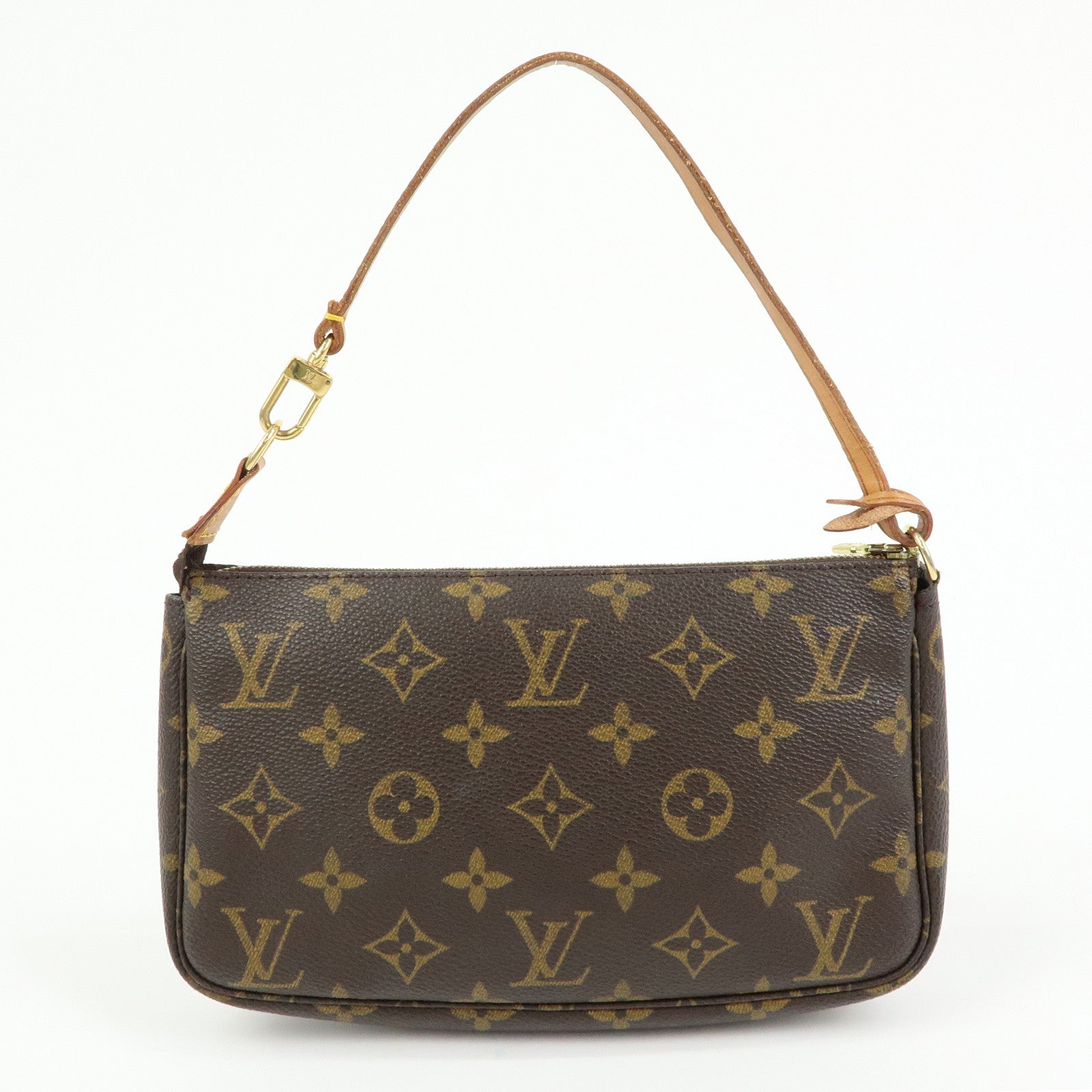 Louis Vuitton Monogram Pochette Accessoires Pouch Hand Bag M51980