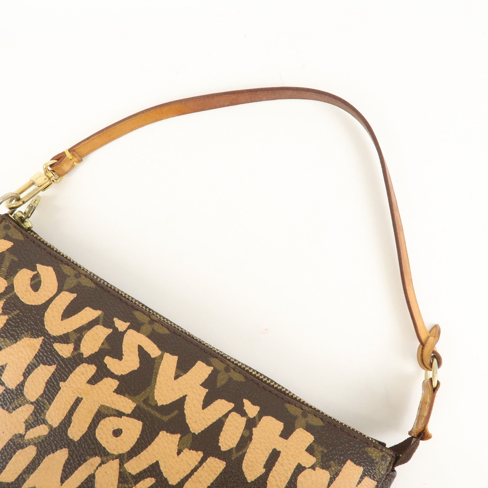 Louis Vuitton Monogram Graffiti Pochette Accessoires HandBag M92193