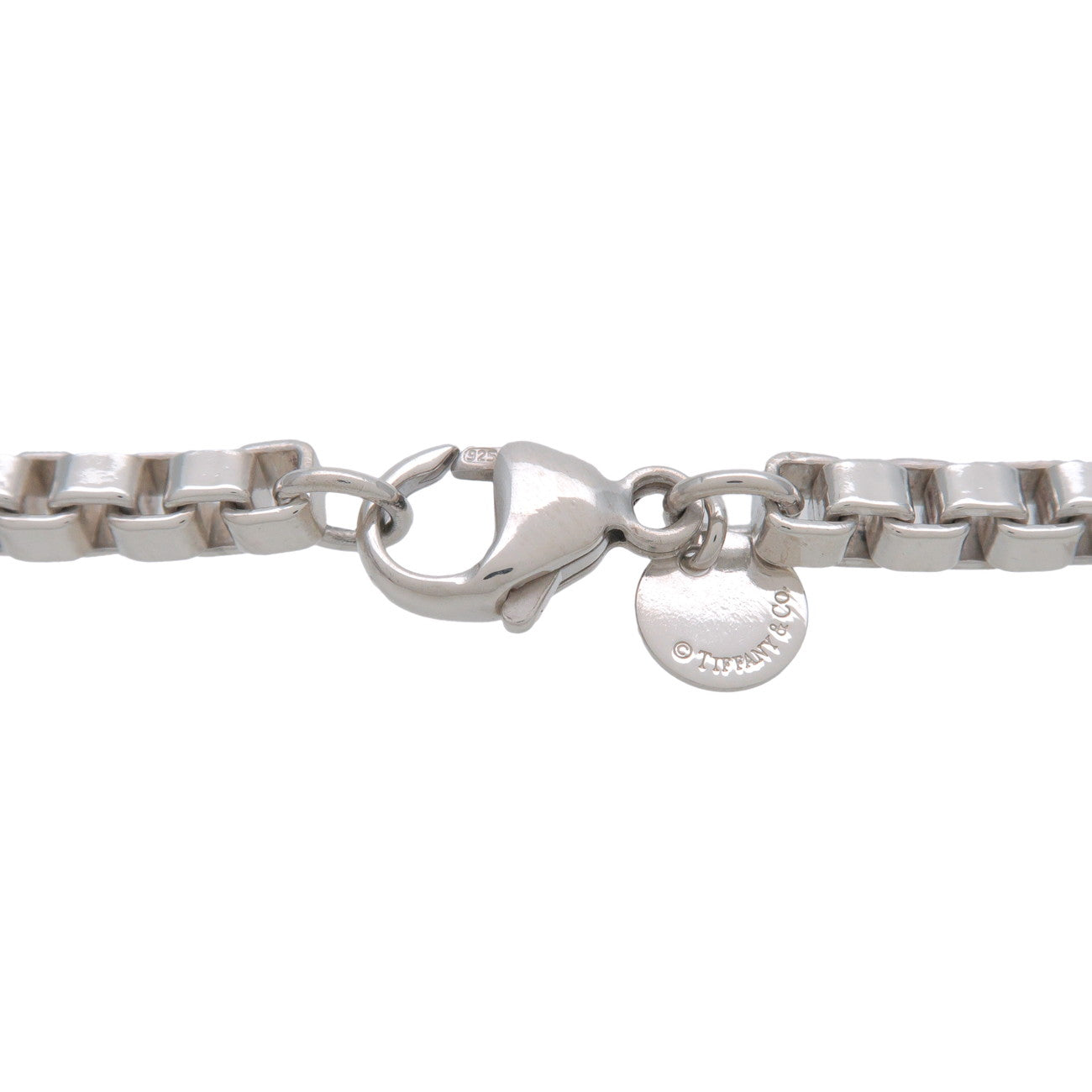 Tiffany & Co Venetian Link Necklace SV925 Silver