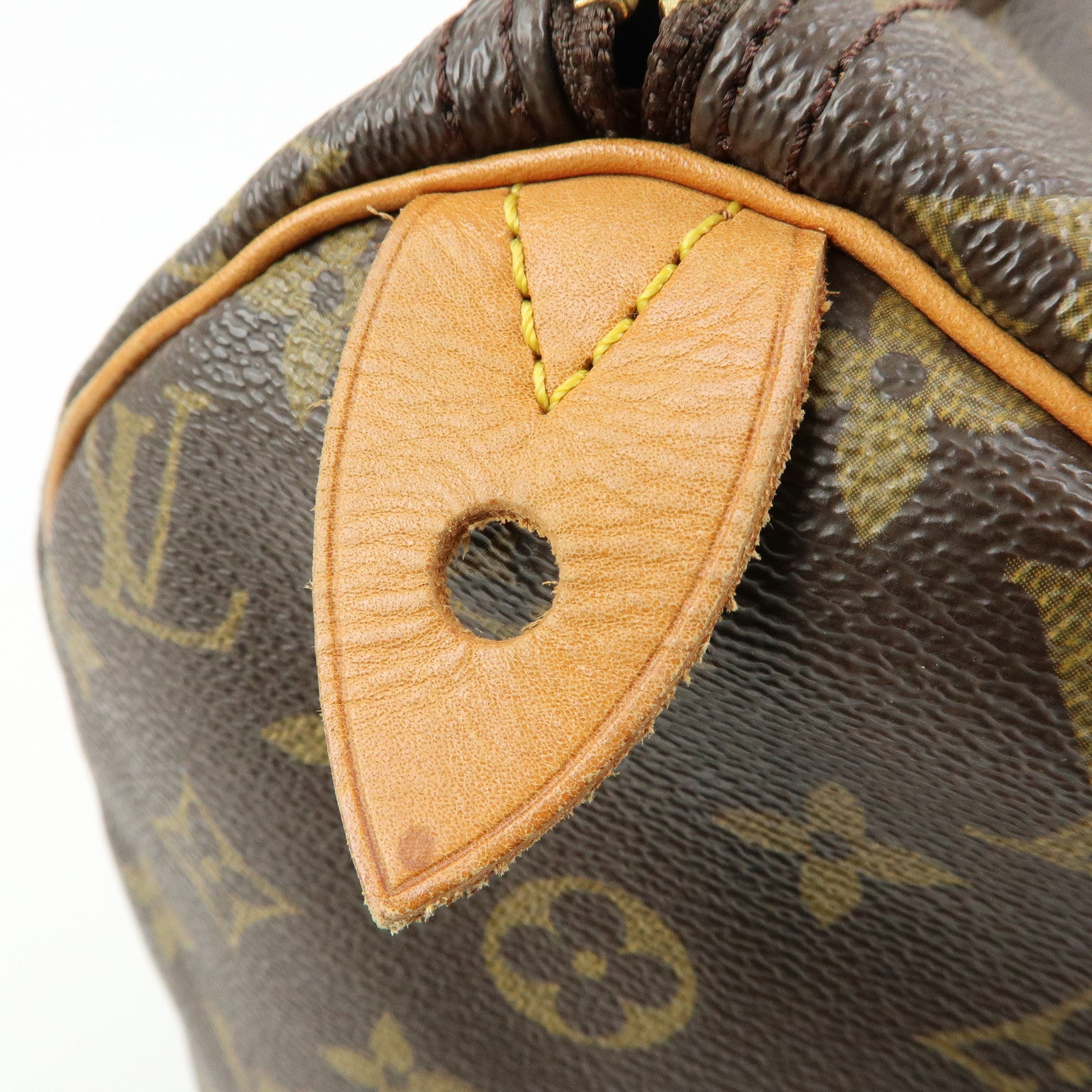 Louis Vuitton Monogram Speedy 40 Hand Bag Boston Bag Brown M41522