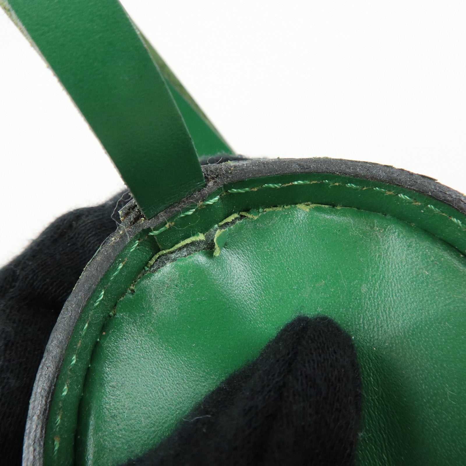 Louis Vuitton Epi Set of 3 Leather Soufflot Pouch Borneo Green Noir
