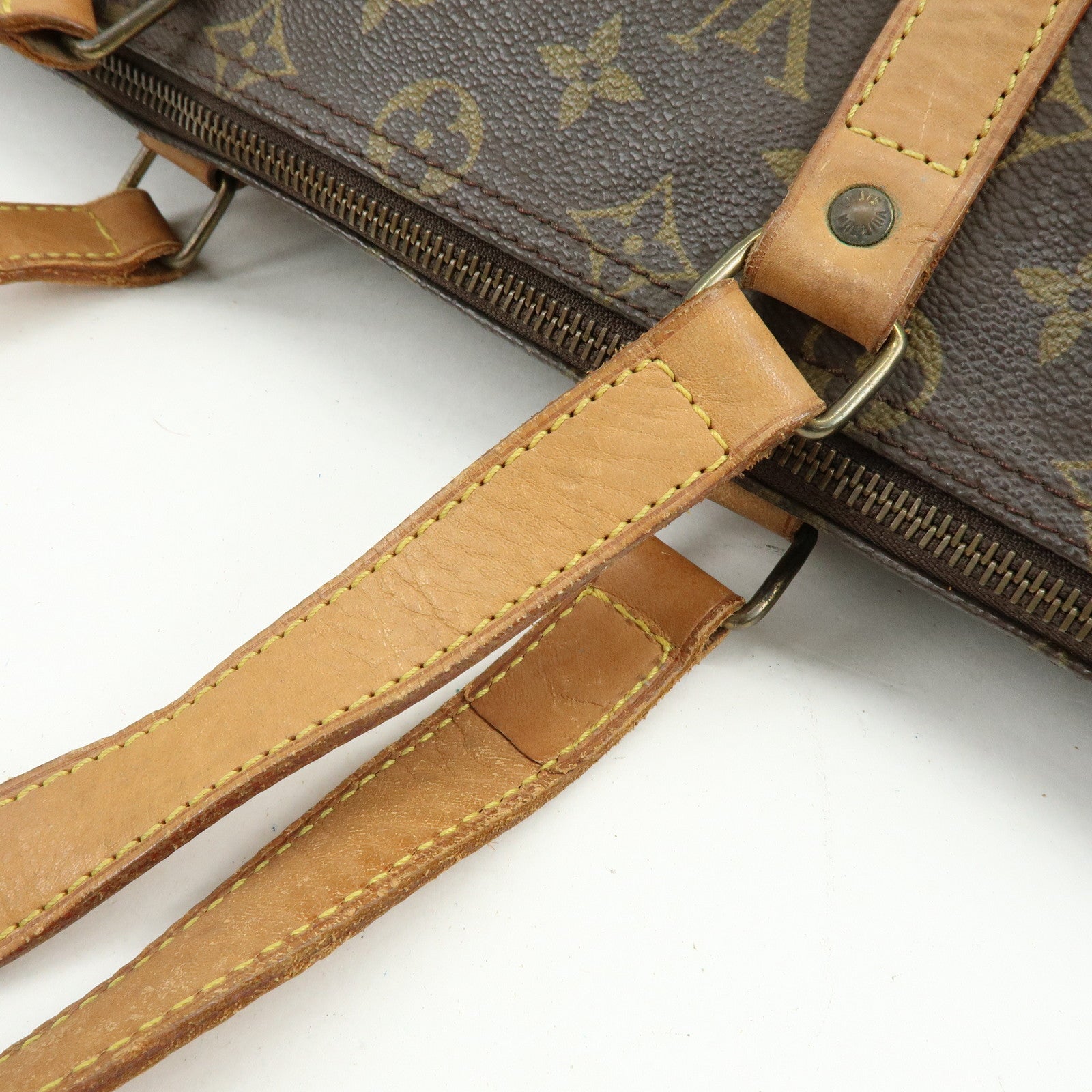 Louis Vuitton Monogram Flanerie 50 Boston Bag Brown M51116