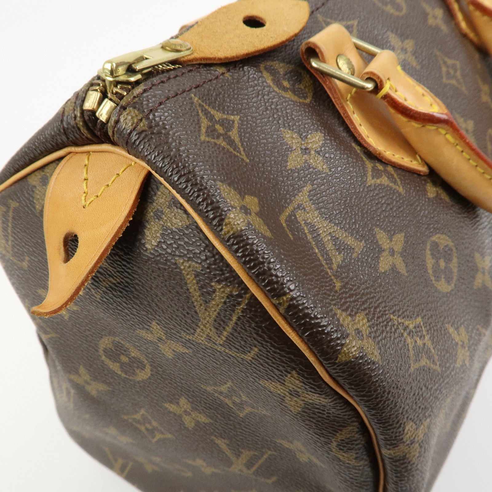 Louis Vuitton Monogram Speedy 30 Boston Bag Hand Bag Brown M41526