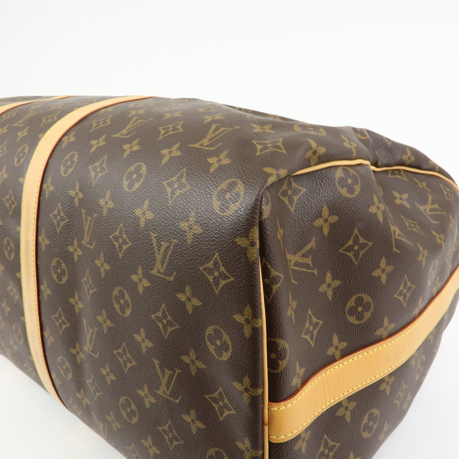 Louis Vuitton Monogram Keep All Bandouliere 60 Boston Bag M41412