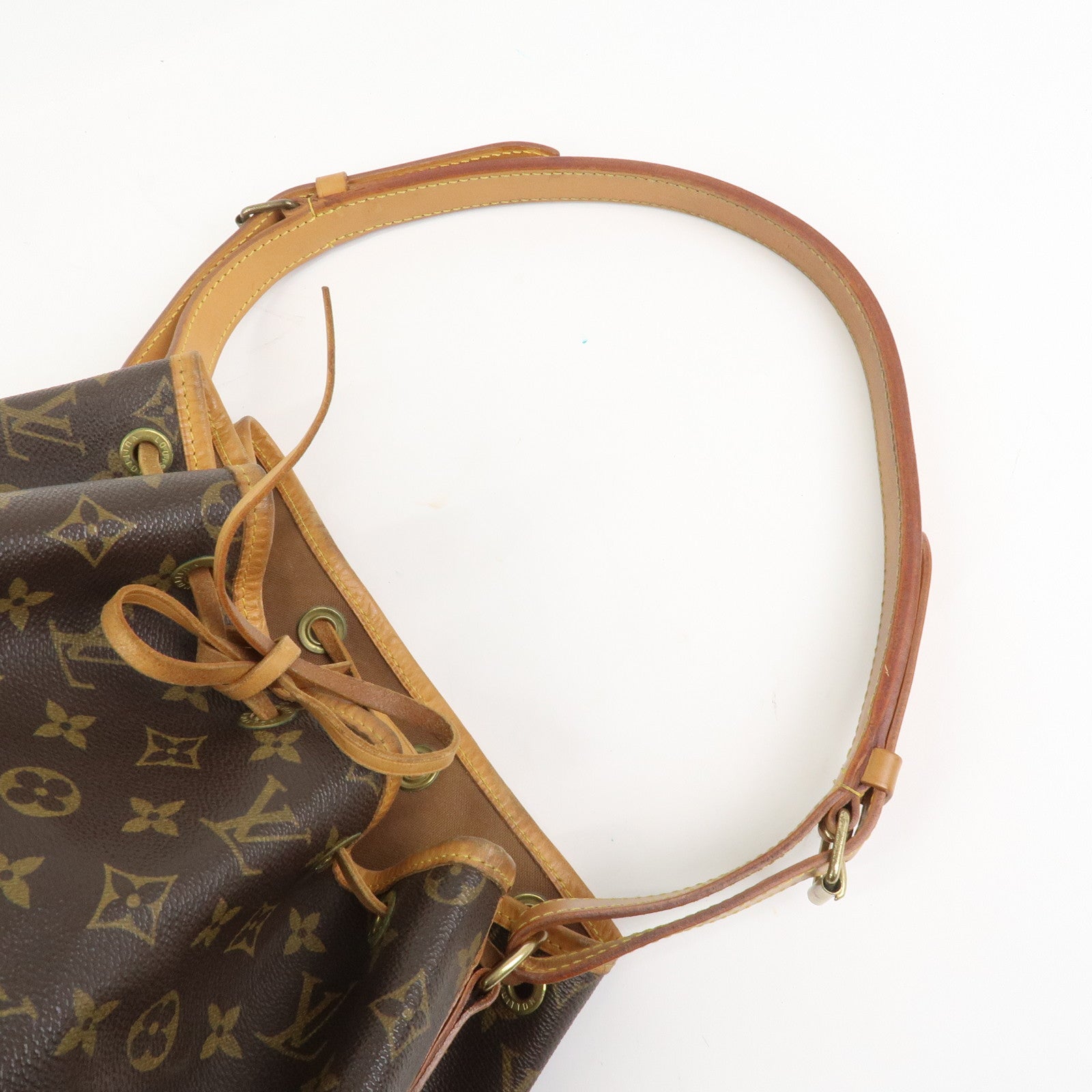 Louis Vuitton Monogram Noe Shoulder Bag Hand Bag Brown M42224