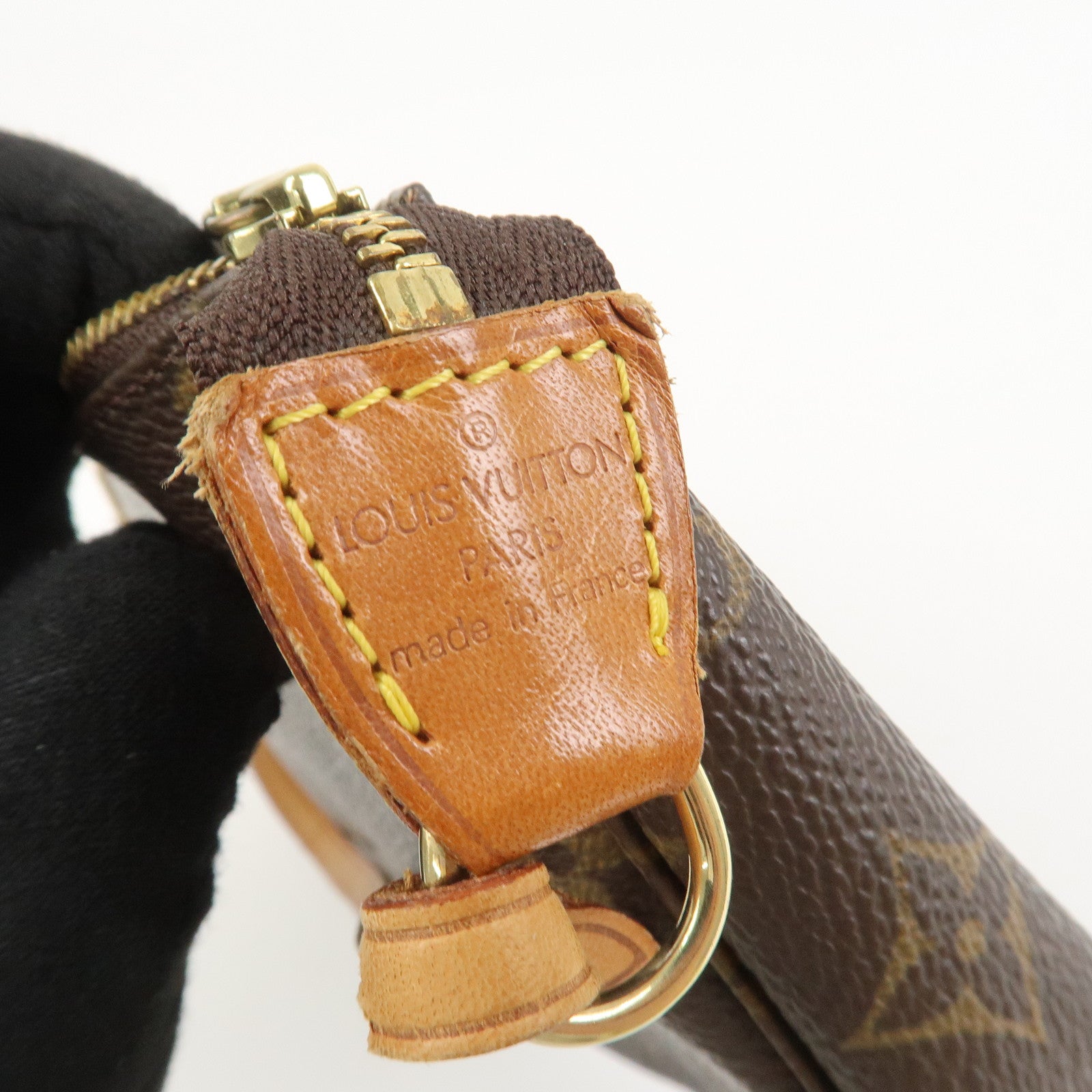 Louis Vuitton Monogram Pochette Accessoires Pouch Hand Bag M51980