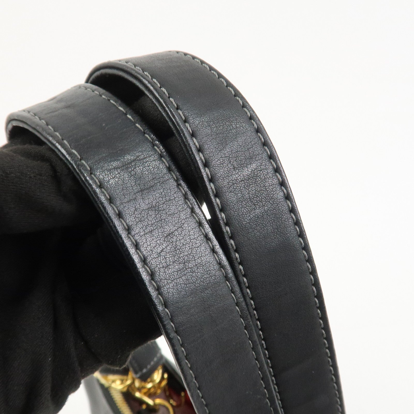 Chloe Eden Leather Tote Bag Shoulder Bag Hand Bag Black