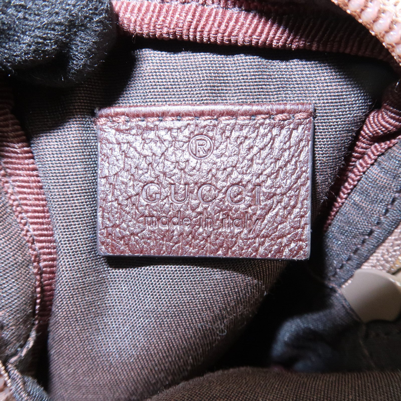 GUCCI GG Canvas Leather Cigarette Case Beige Brown 115249