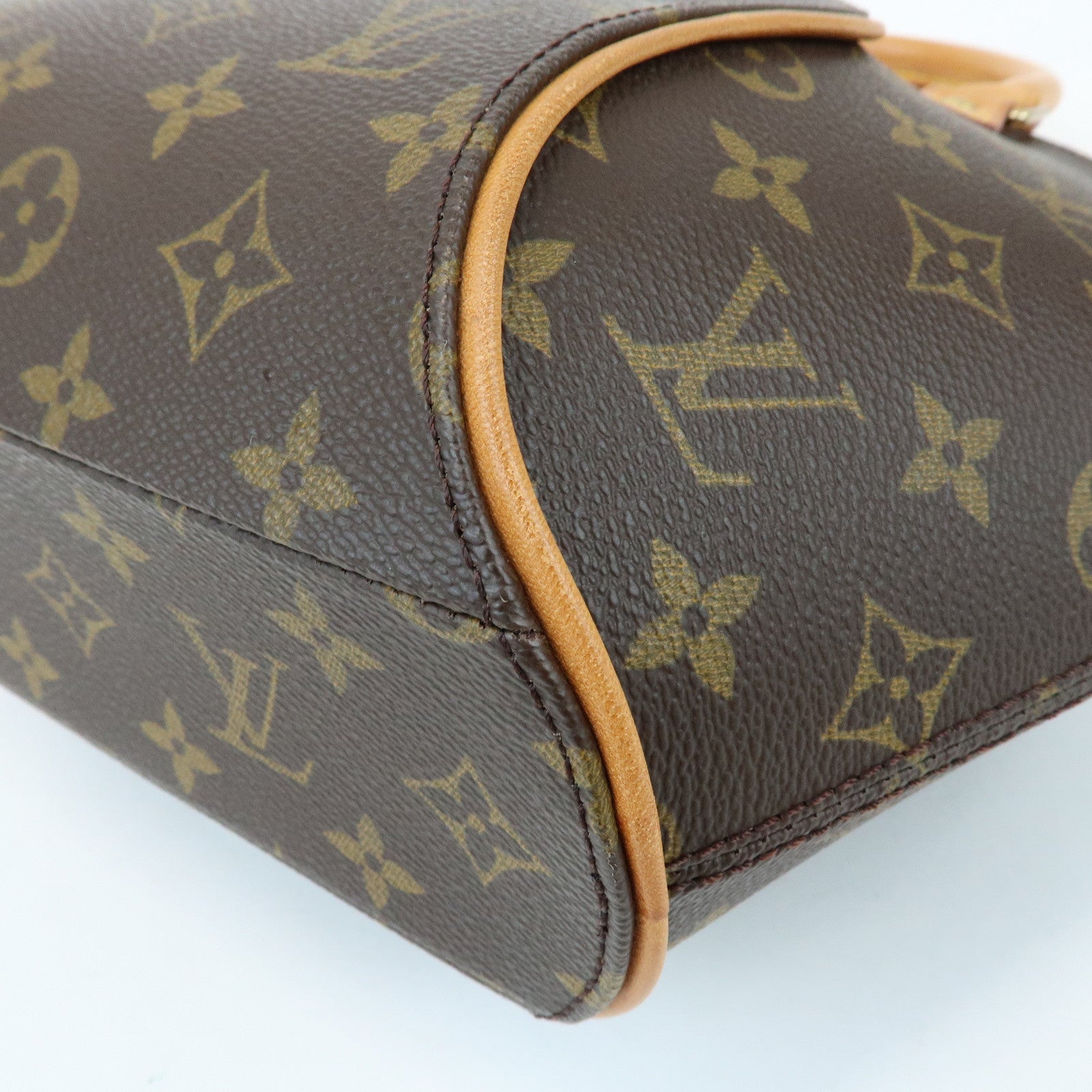 Louis Vuitton Monogram Ellipse PM Hand Bag Brown M51127