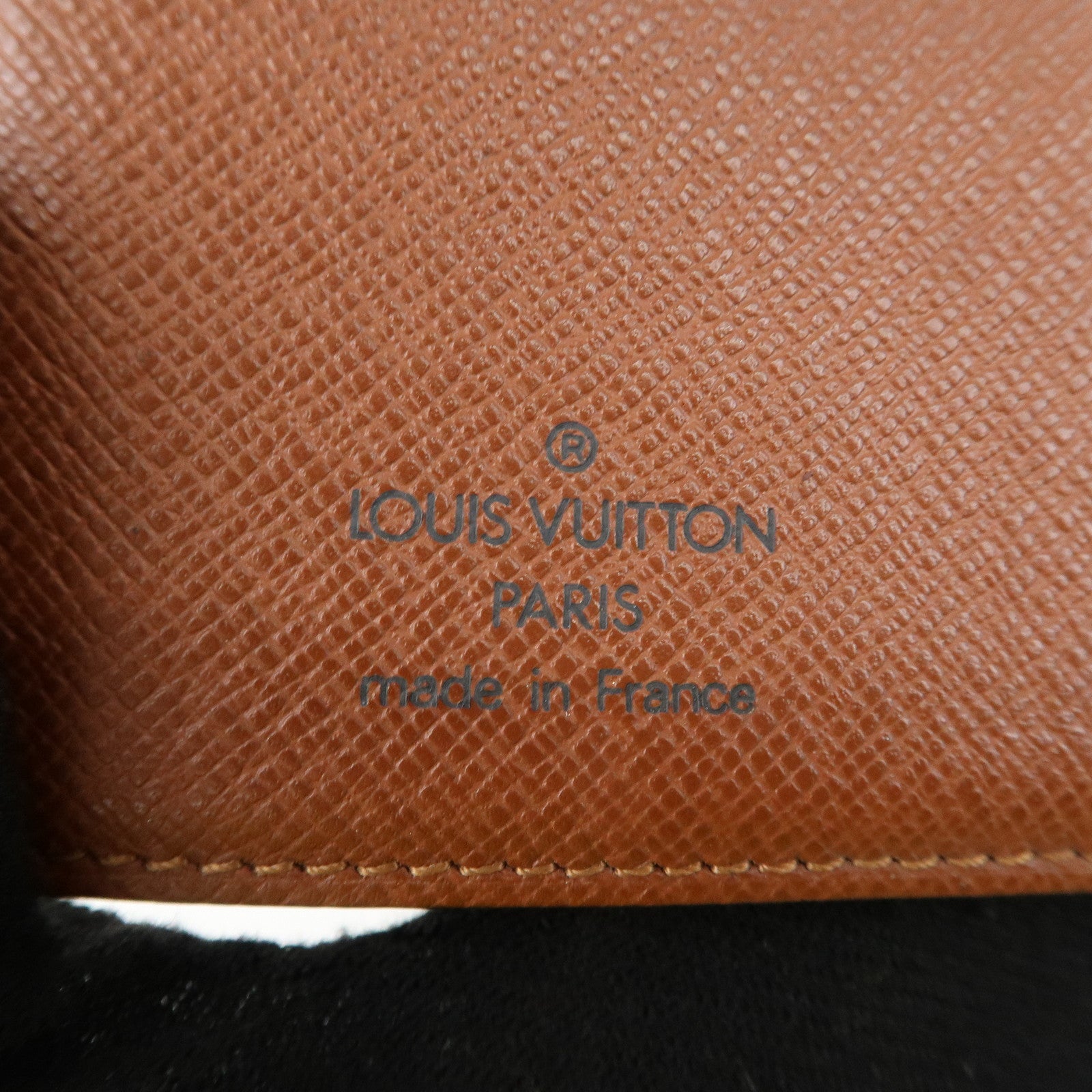 Louis Vuitton Monogram Agenda PM Planner Cover Brown SP0052 Used