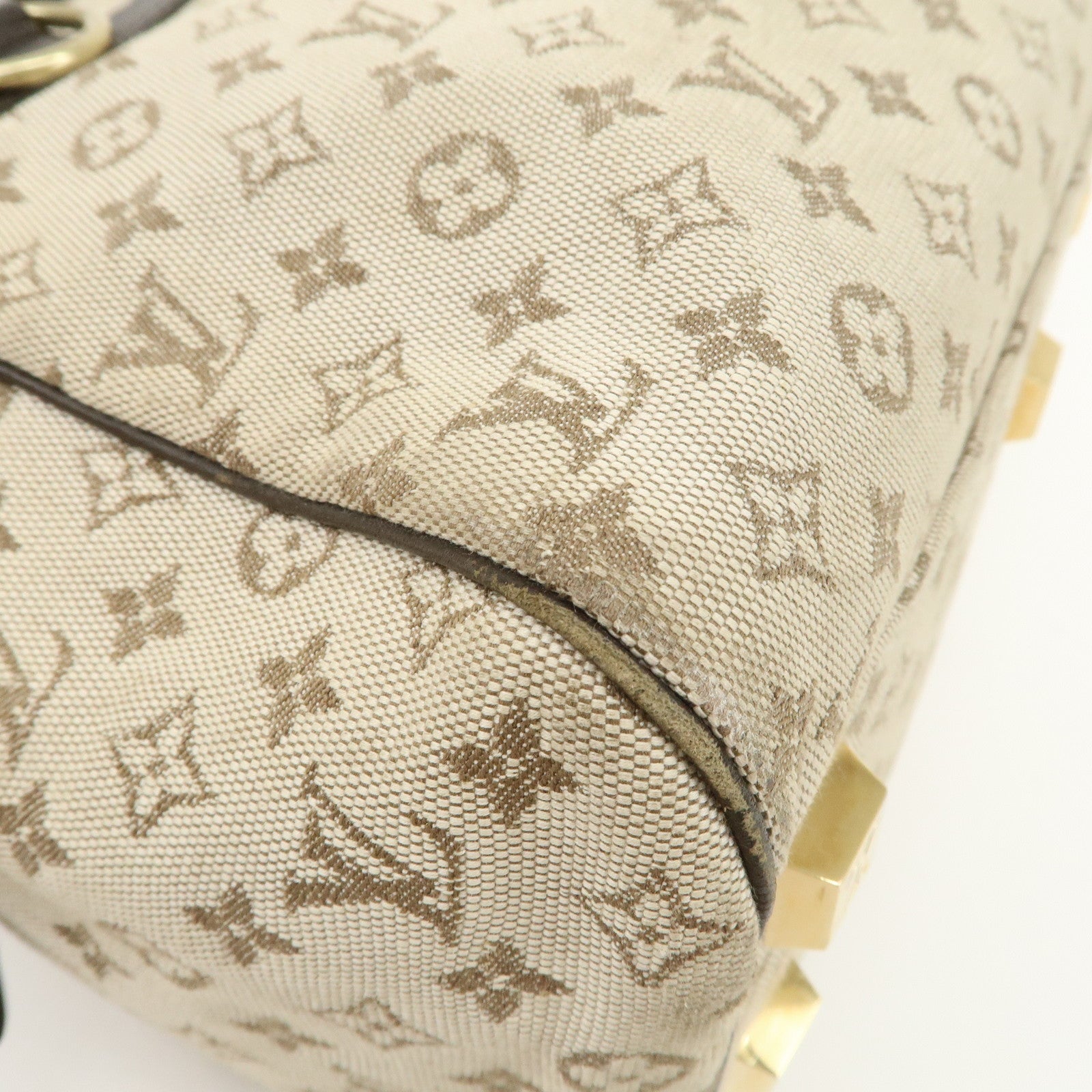 Louis Vuitton Monogram Mini Josephine PM Hand Bag Khaki M92215 Used Used