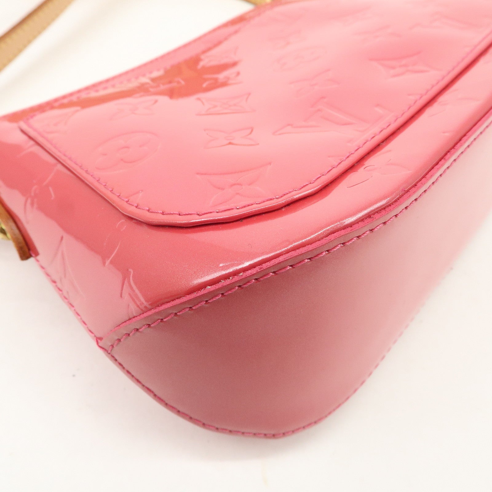 Louis Vuitton Monogram Vernis Minna Street Hand Bag M9146F Used