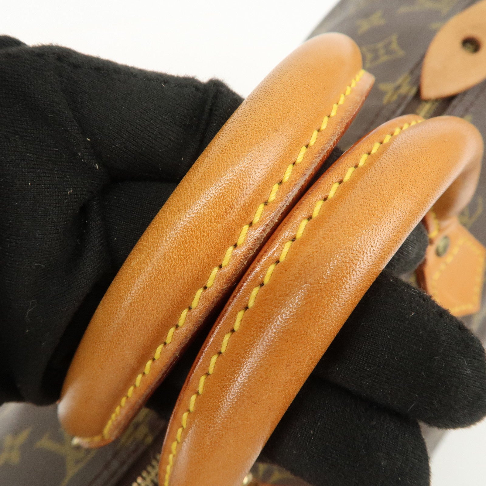 Louis Vuitton Monogram Speedy 40 Hand Bag Boston Bag Brown M41522