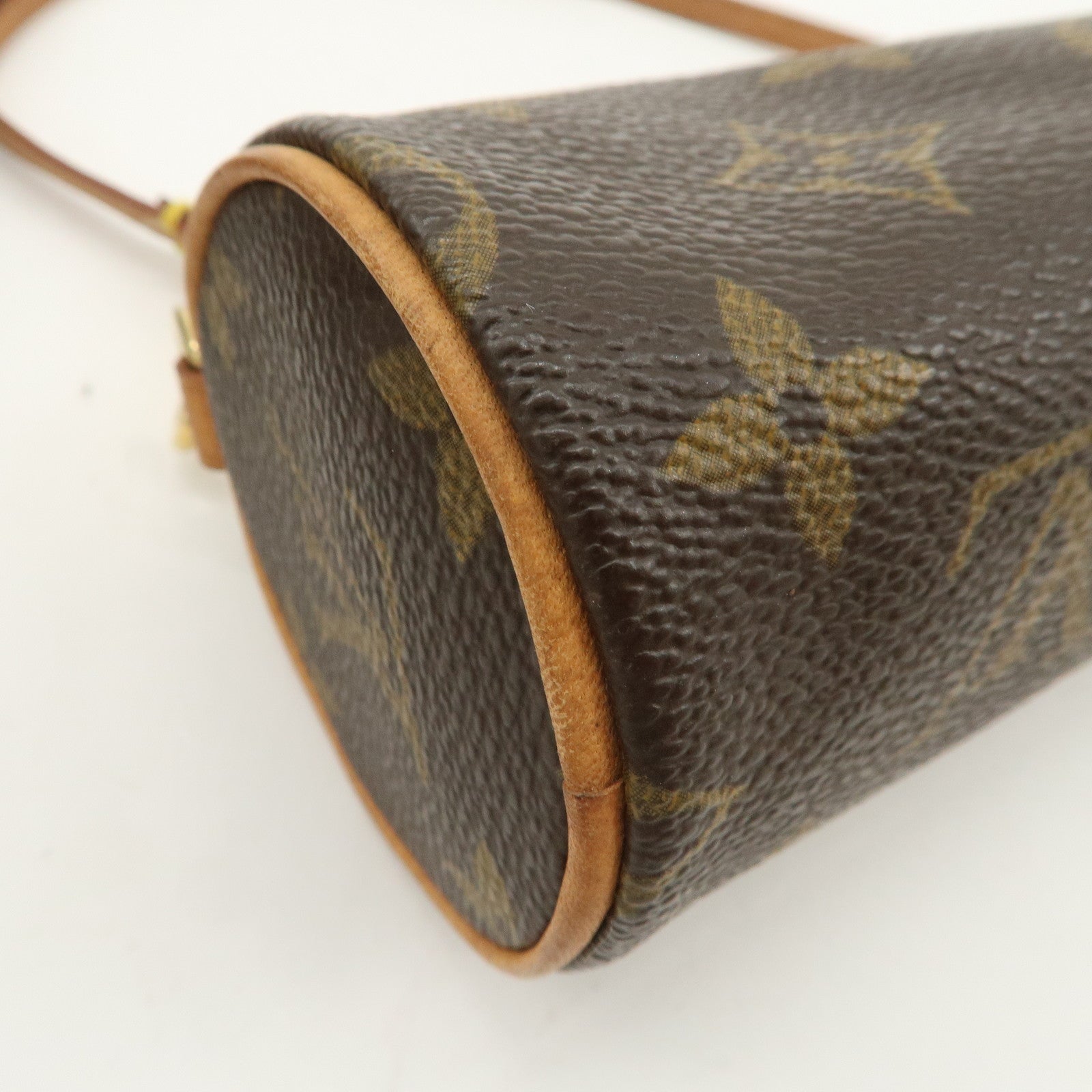 Louis Vuitton Monogram Mini Pouch for Papillon Bag New Style Brown