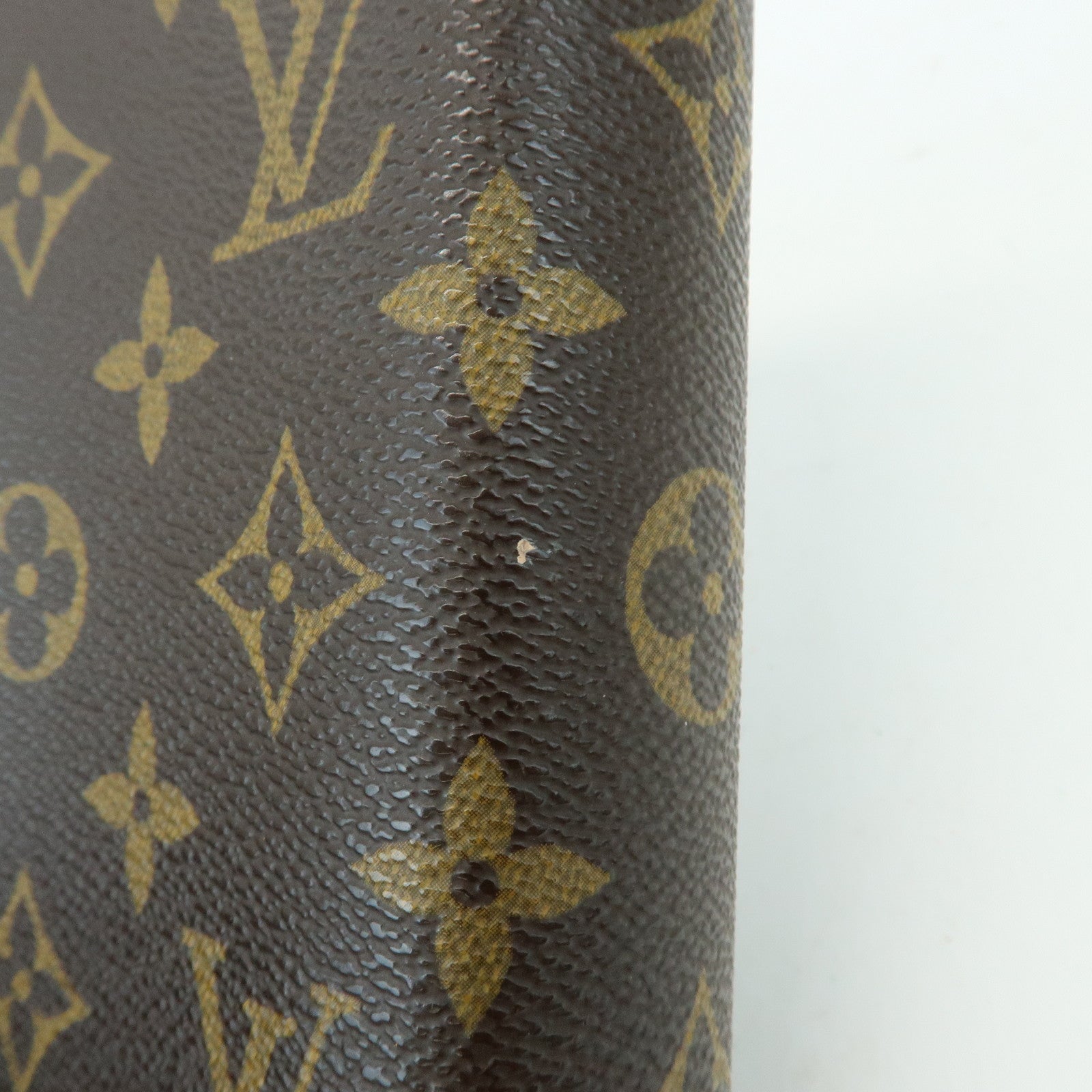 Louis Vuitton Monogram Agenda MM Planner Cover Brown R20105