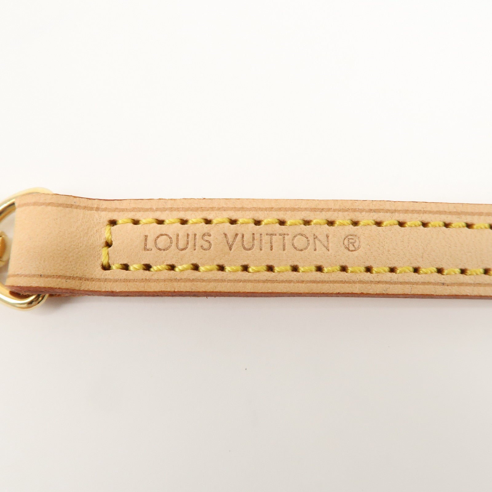 Louis Vuitton Nume Leather Shoulder Strap 115cm Natural