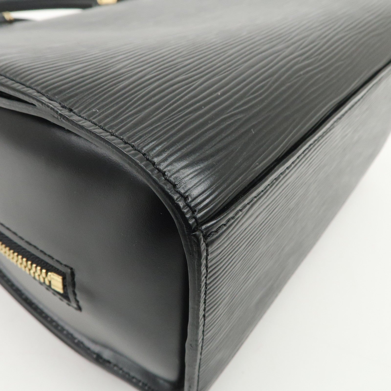 Louis Vuitton Epi Pont Neuf Hand Bag Black Noir M52052