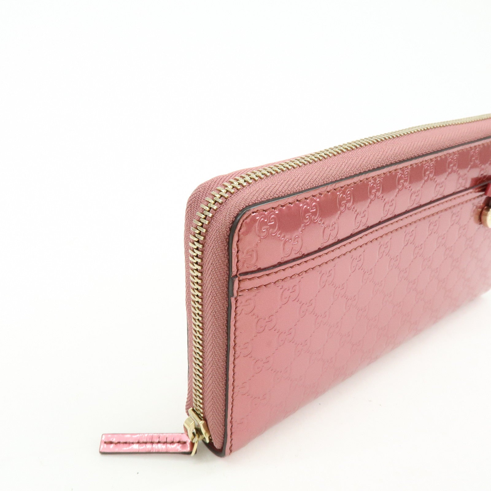 GUCCI Interlocking G Lovely Heart Microguccissima Wallet 307997