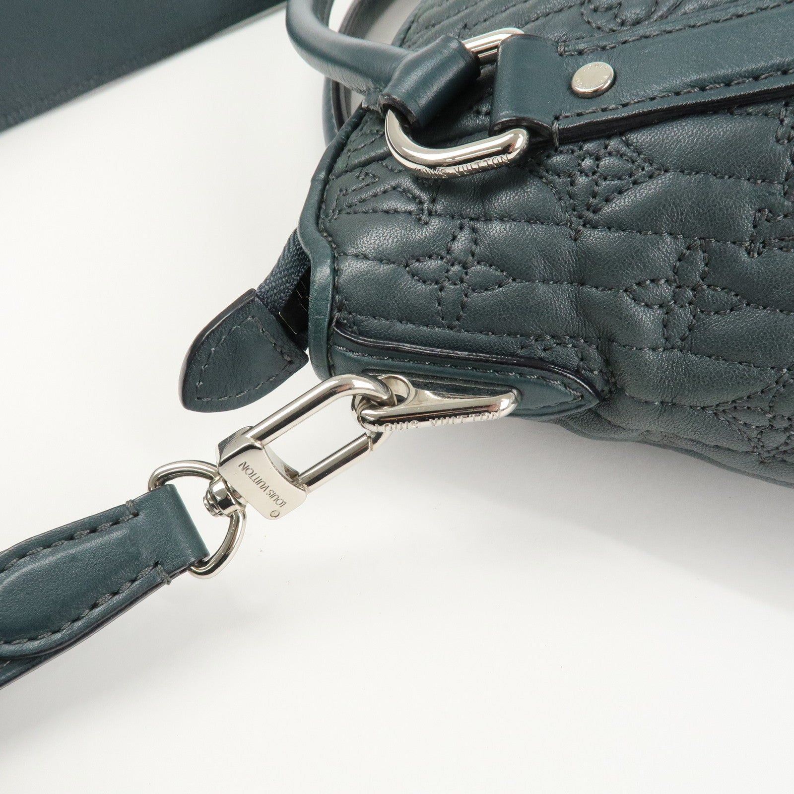 Louis Vuitton Monogram Antia Ixia MM Hand Bag Shoulder Bag Used