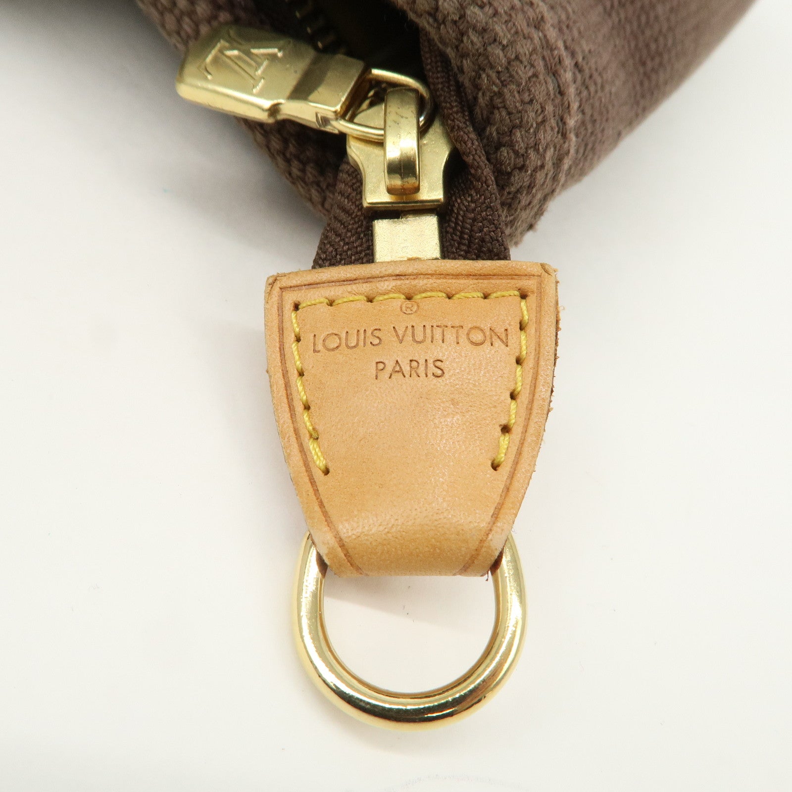 Louis Vuitton Antigua Cabas MM Tote Bag Shoulder Bag Brown M40086