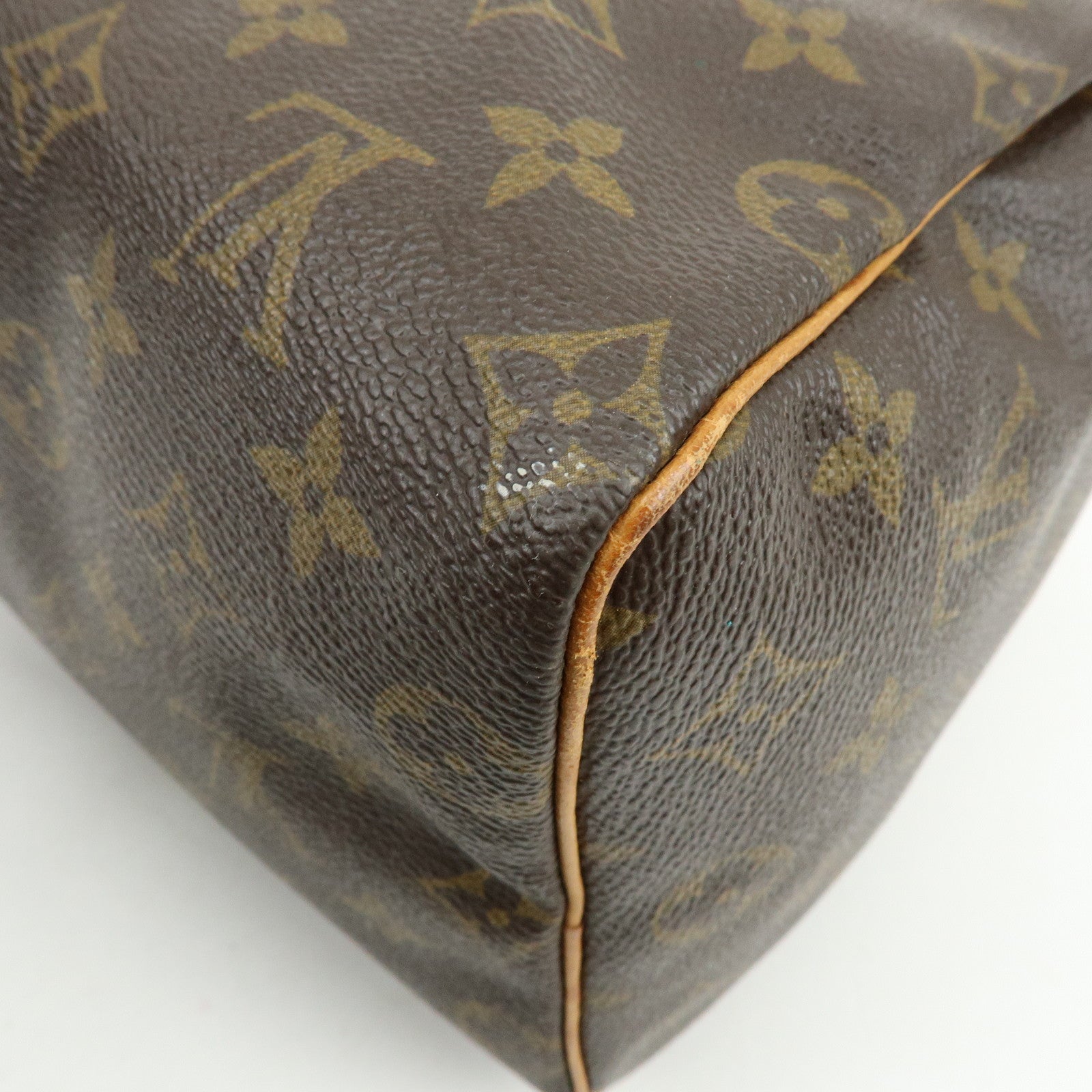 Louis Vuitton Monogram Speedy 25 Boston Bag Hand Bag Brown M41528