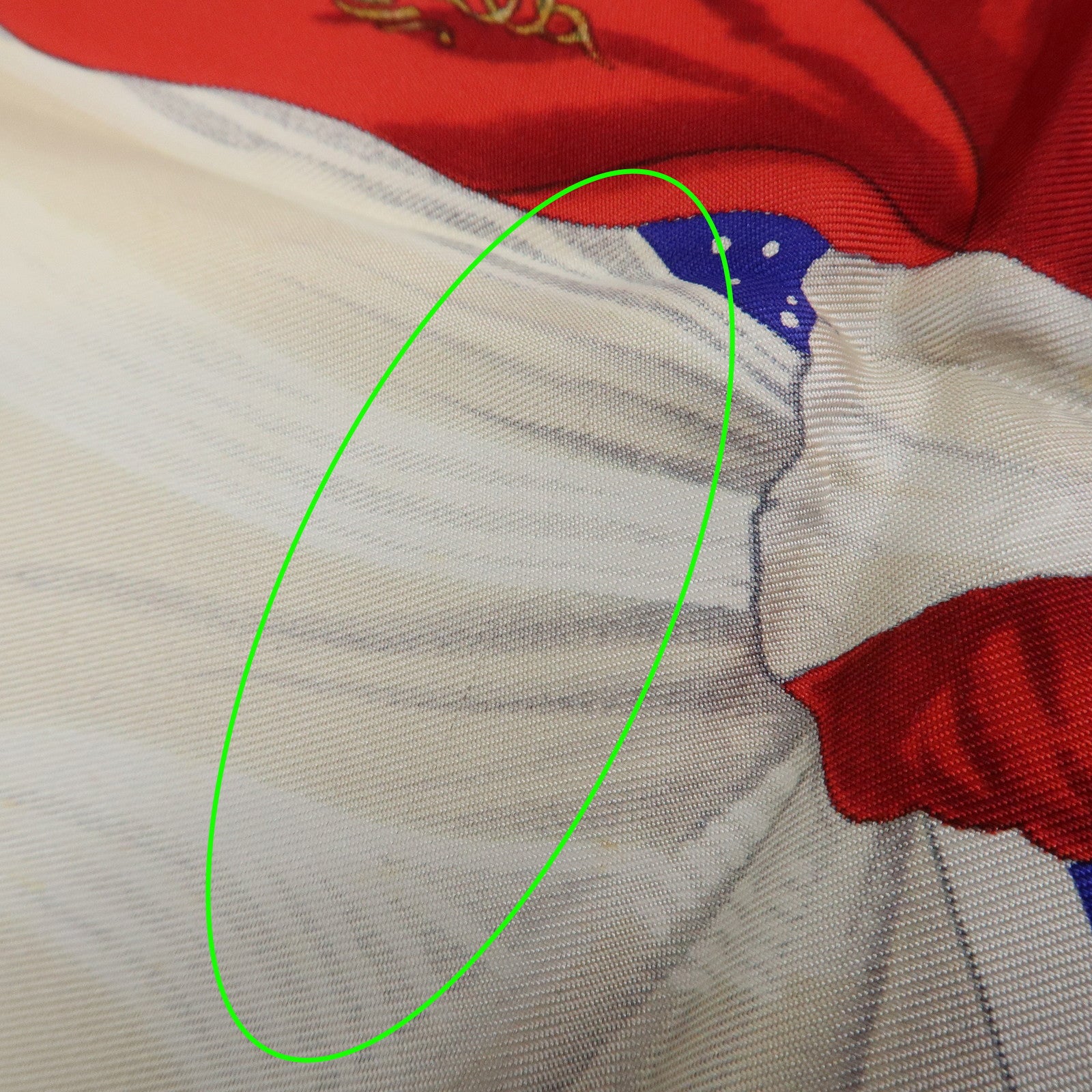 HERMES Carre 90 Silk 100% Scarf Souvenirs de Paris Blue Red Ivory