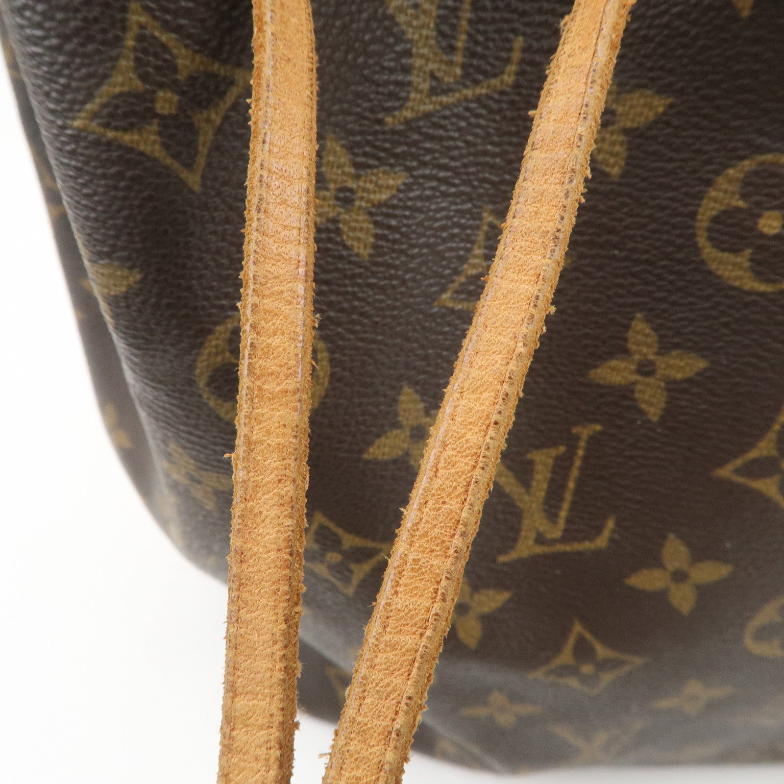 Louis Vuitton Monogram Petit Noe Shoulder Bag Brown M42226