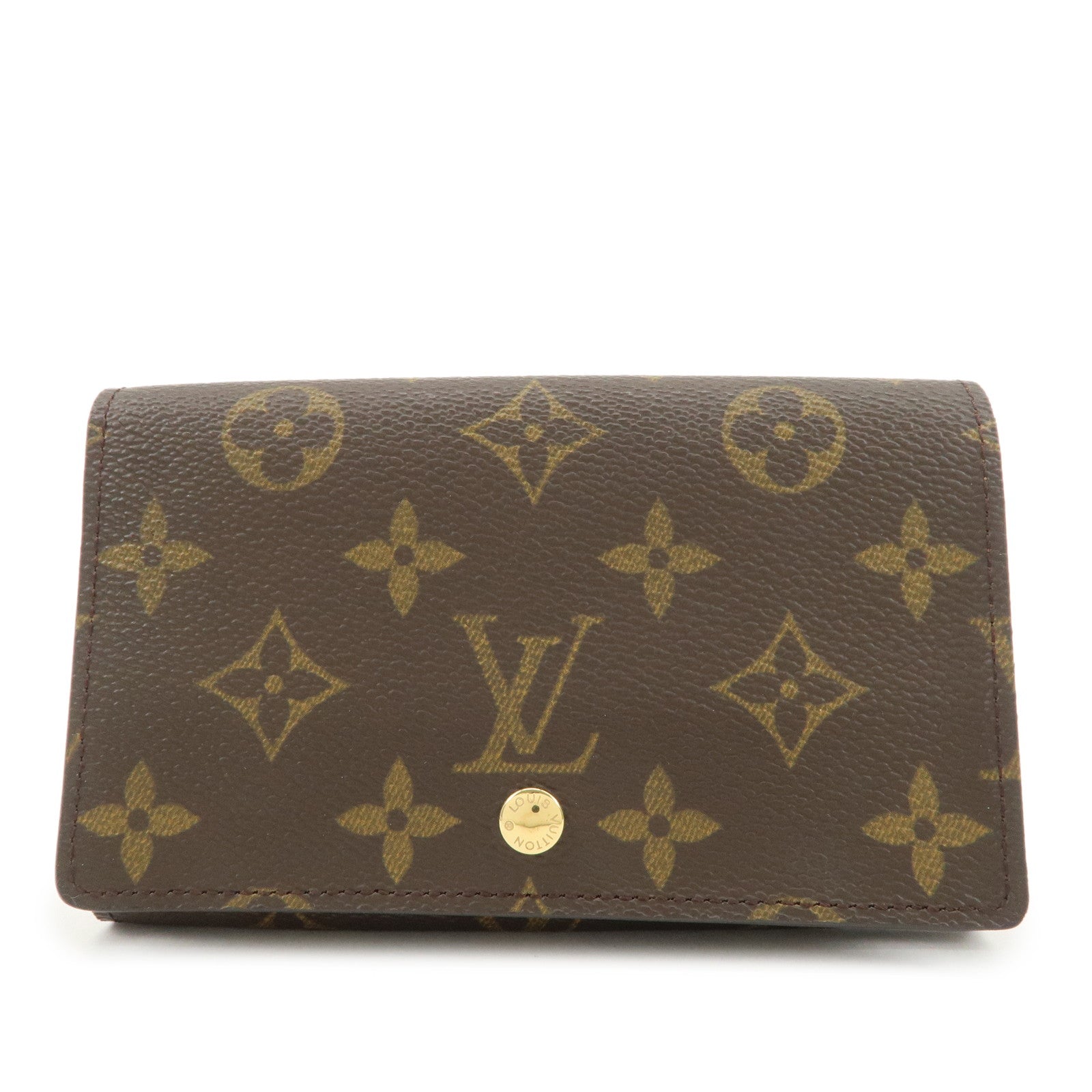 Louis Vuitton Monogram Porte Monnaie Billets Tresor Wallet M61730
