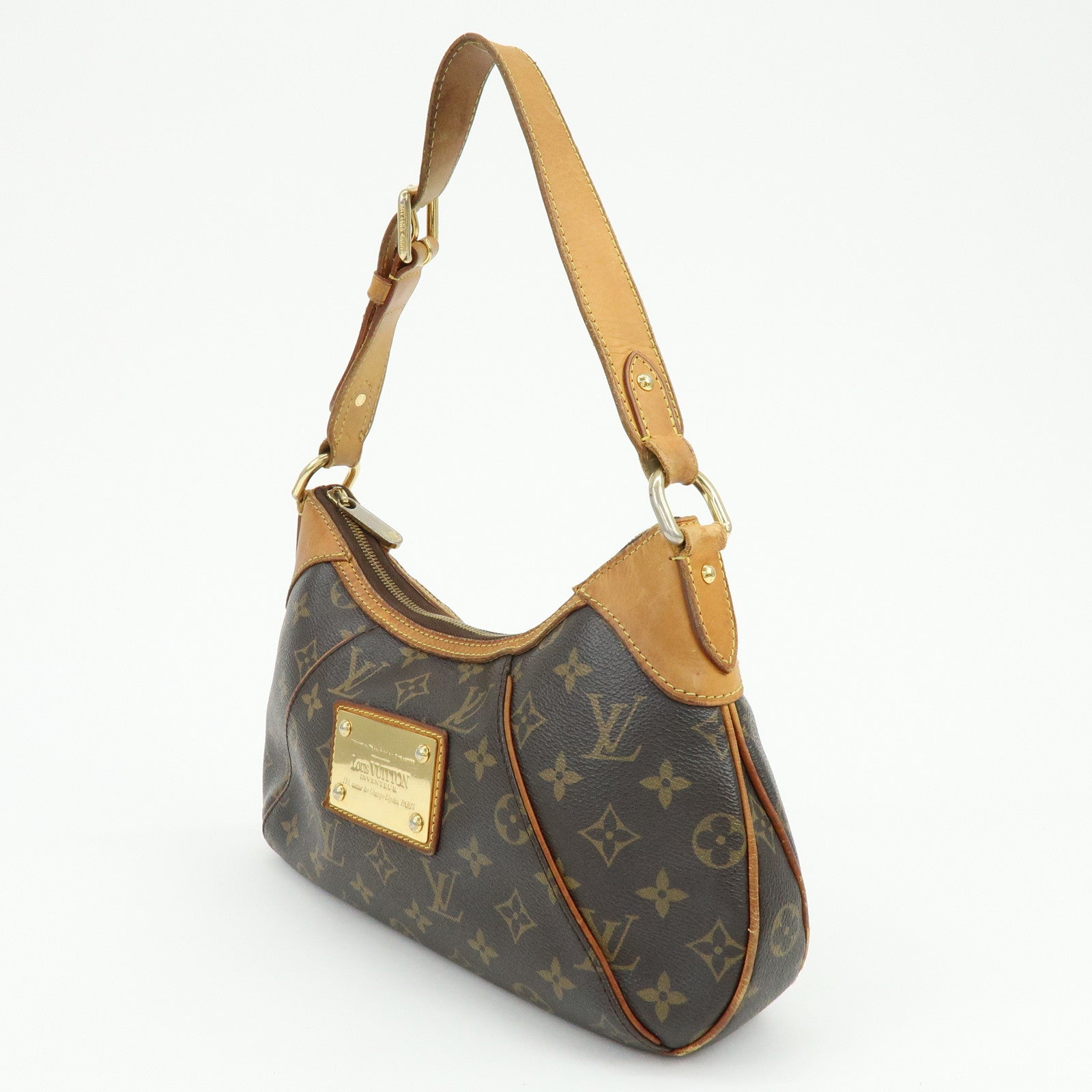 Louis Vuitton Monogram Thames PM Shoulder Bag Hand Bag Brown M56384