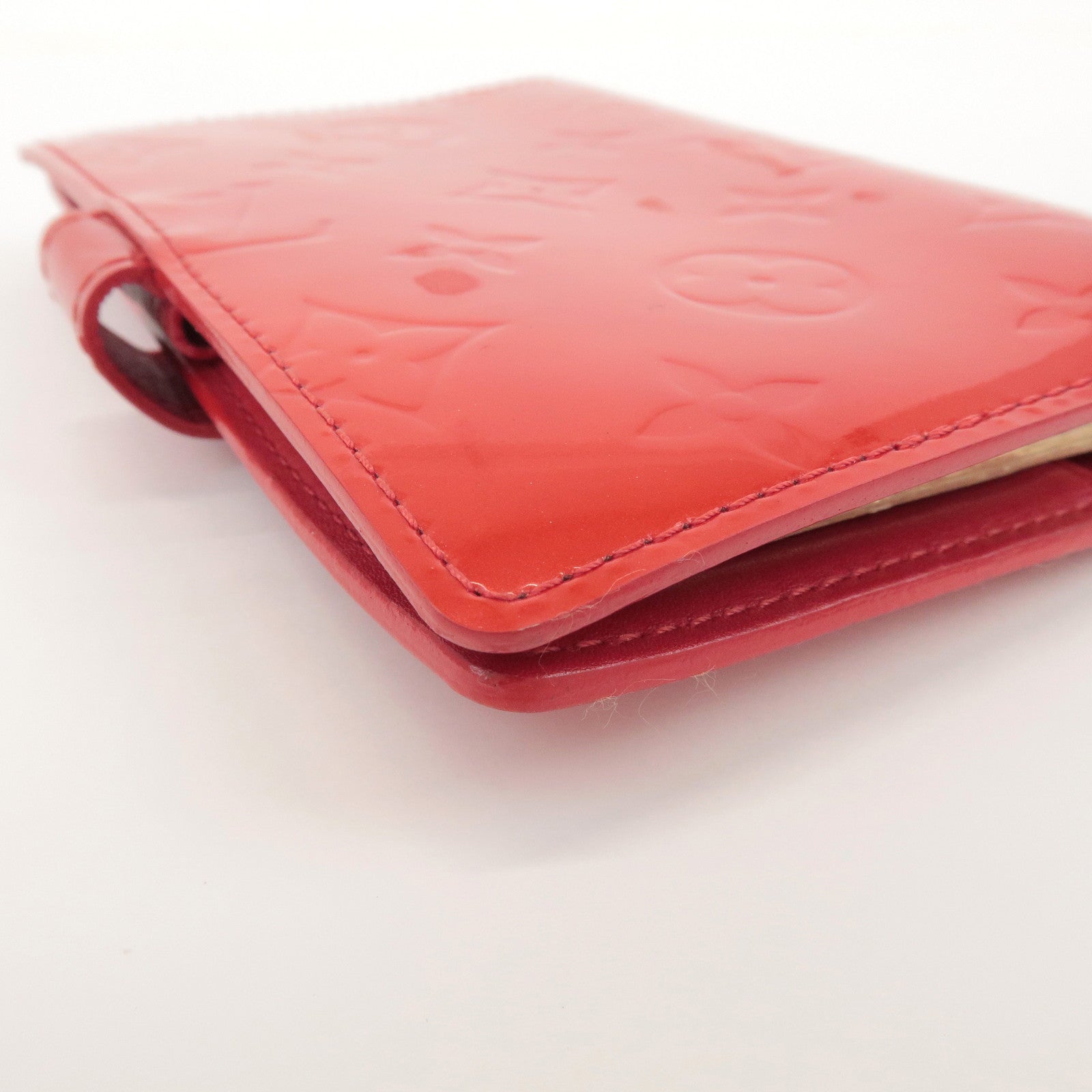 Louis Vuitton Monogram Vernis Agenda PM Pomme d'Amour Red R21016