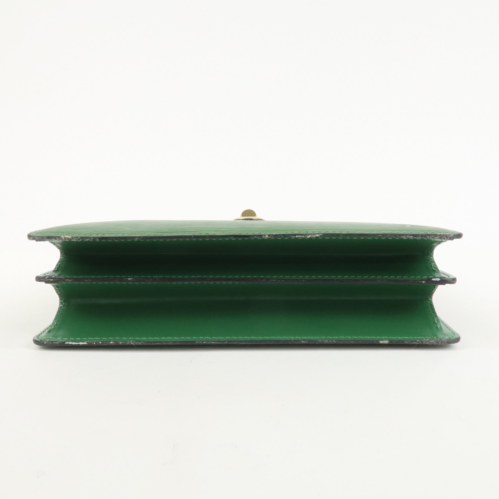 Louis Vuitton Epi Capucines Leather Shoulder Bag BorneoGreen M52344