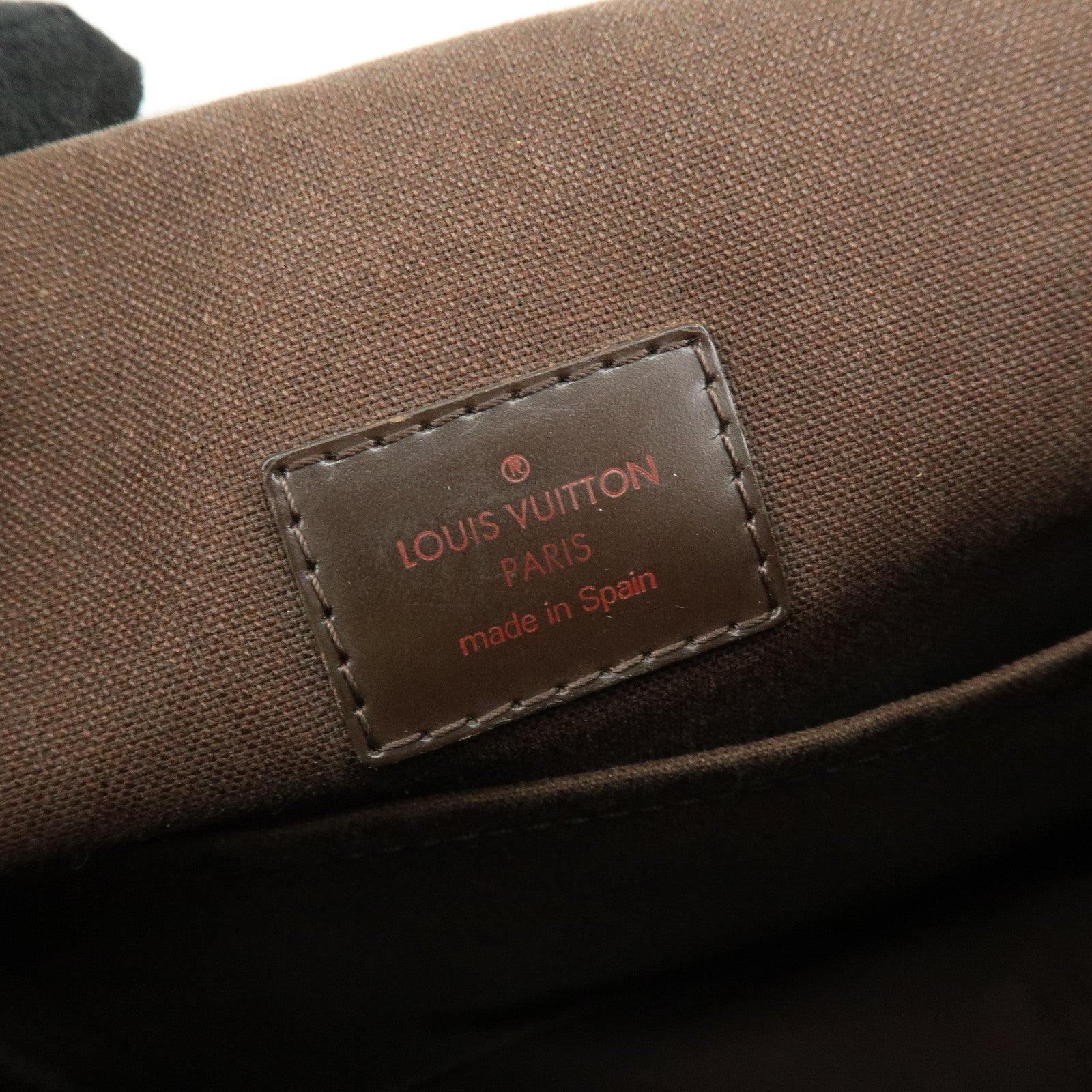 Louis Vuitton Damier Ebene Brooklyn Messenger Bag Brown N51211