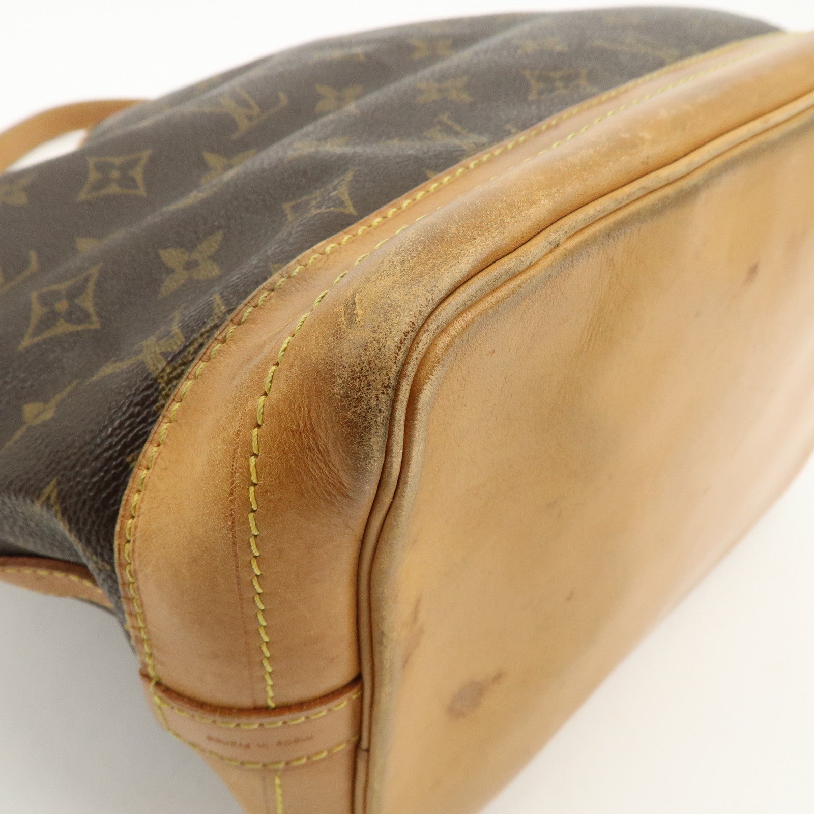 Louis Vuitton Monogram Noe Shoulder Bag Hand Bag Brown M42224