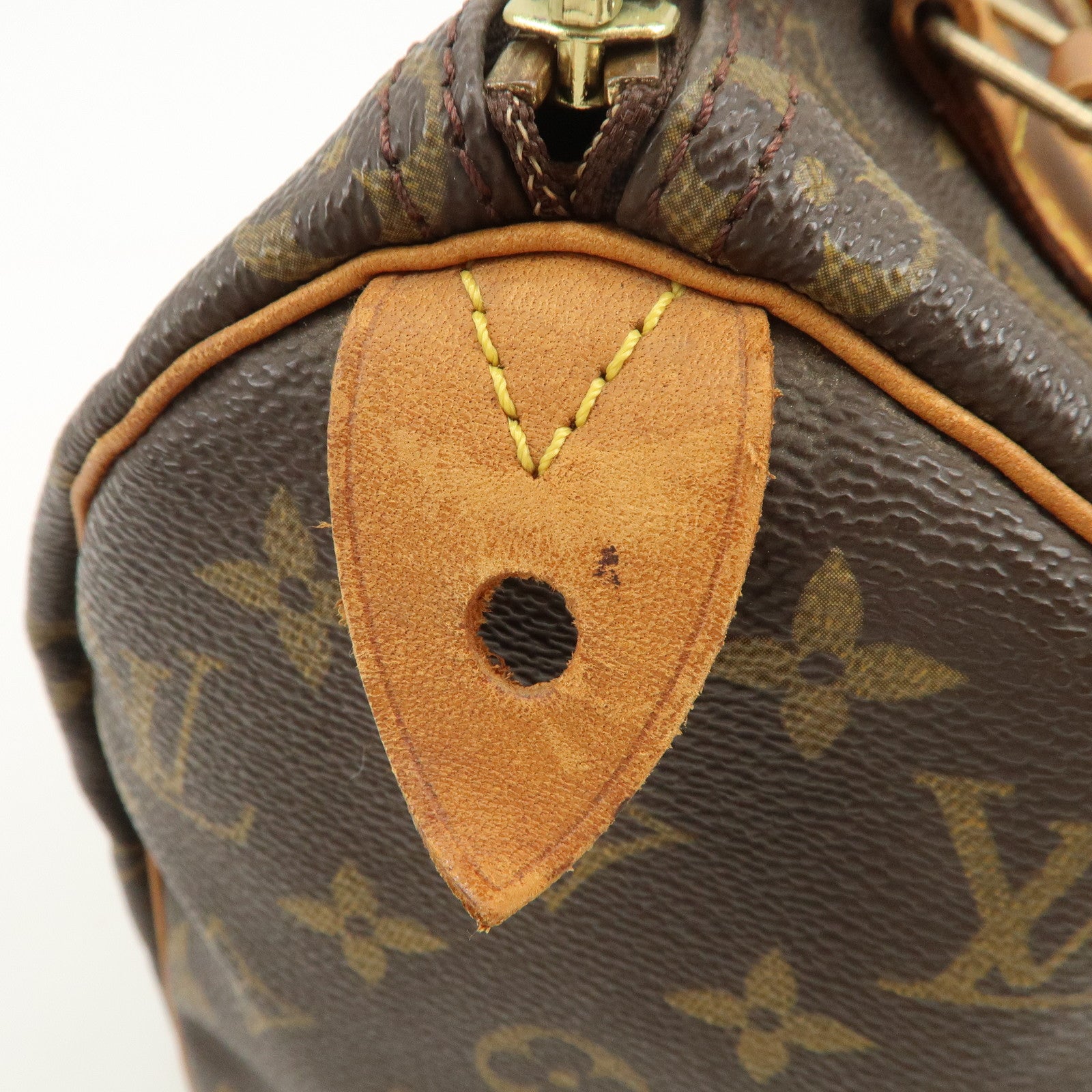 Louis Vuitton Monogram Speedy 25 Boston Bag Hand Bag Brown M41528