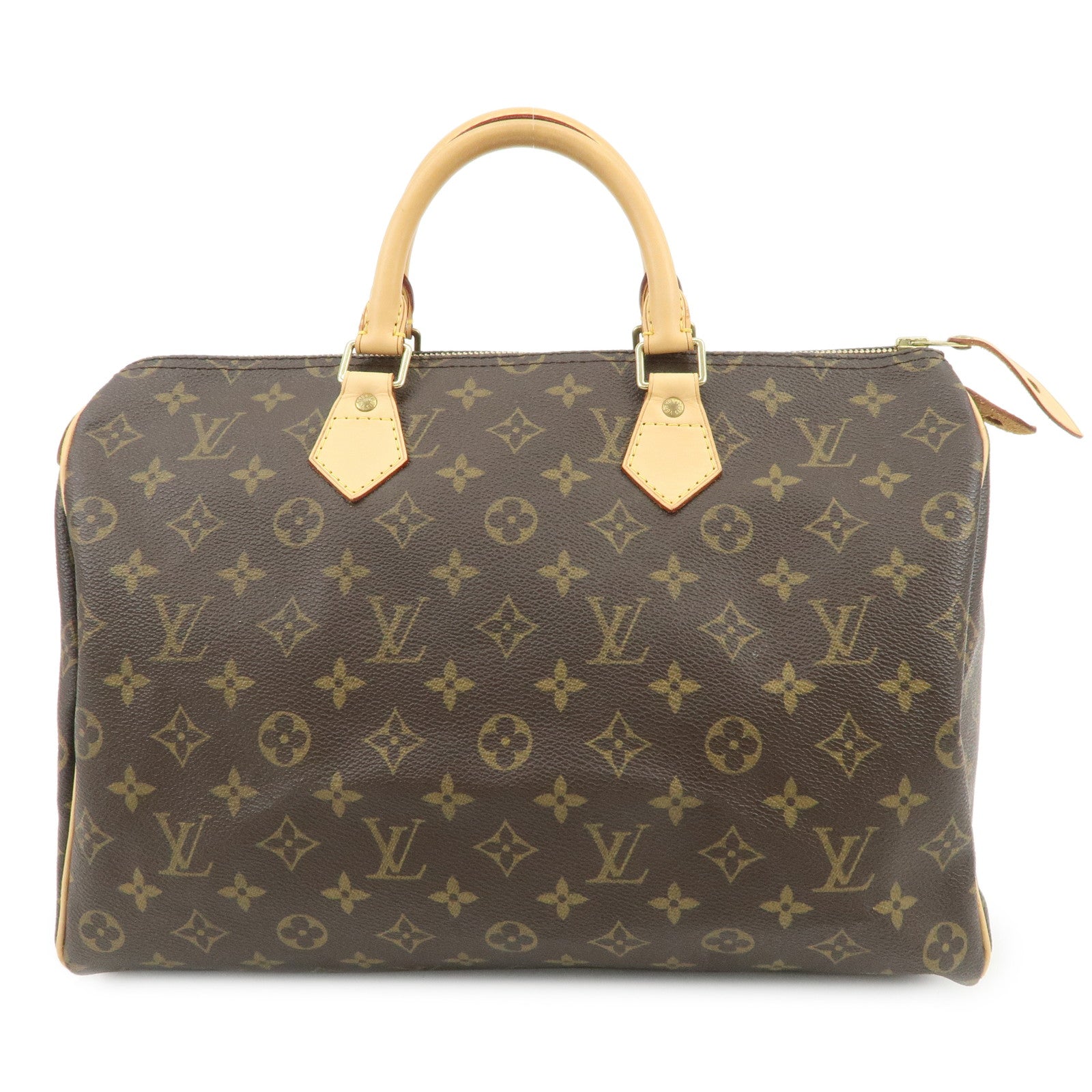 Louis Vuitton Monogram Speedy 35 Boston Bag Hand Bag M41524