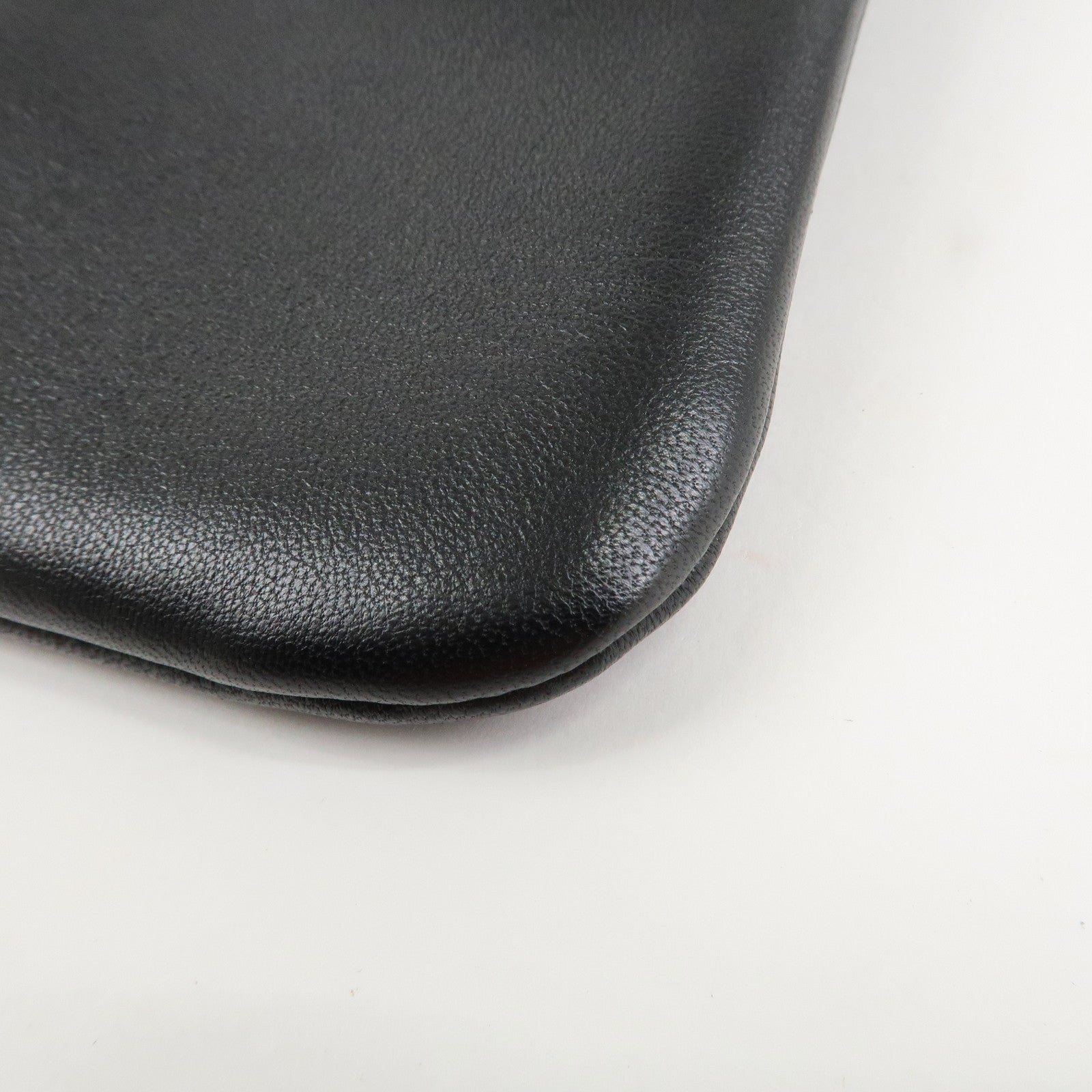 JIL SANDER Leather 2Way Shoulder Hand Bag Black J08WG0009P Used