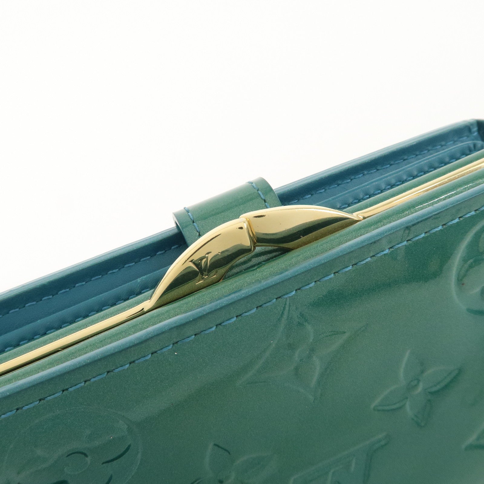 Louis Vuitton Monogram Vernis Set of 2 Wallet M9141F Used