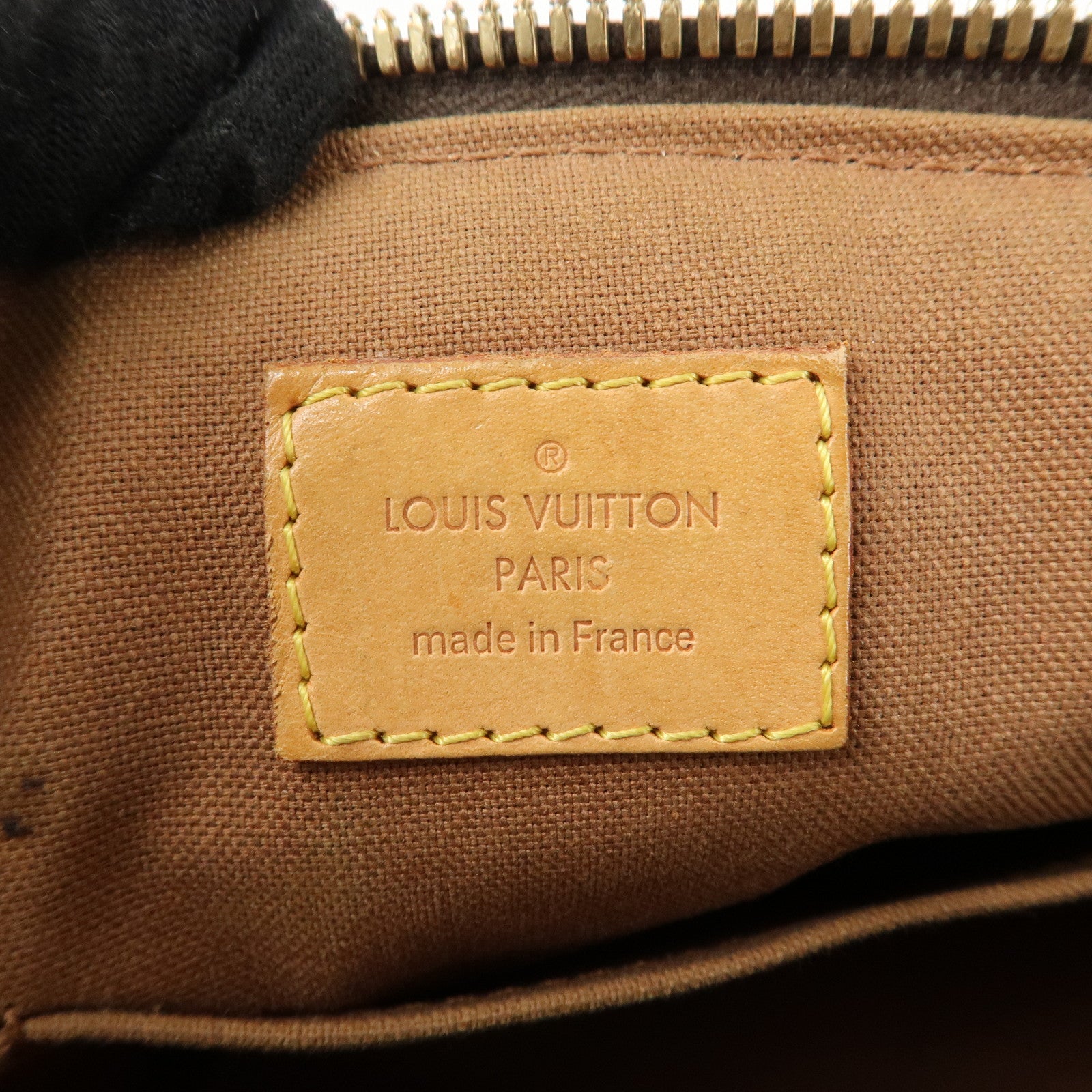 Louis Vuitton Monogram Canvas Tivoli PM Hand Bag Brown M40143 Used