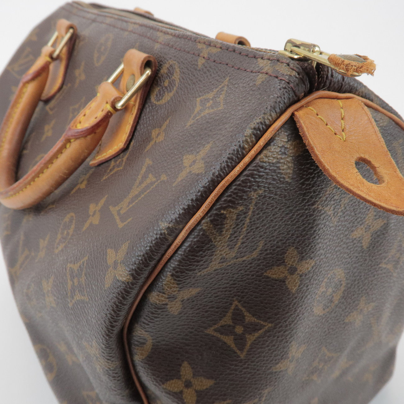 Louis Vuitton Monogram Speedy 30 Boston Bag Hand Bag Brown M41526