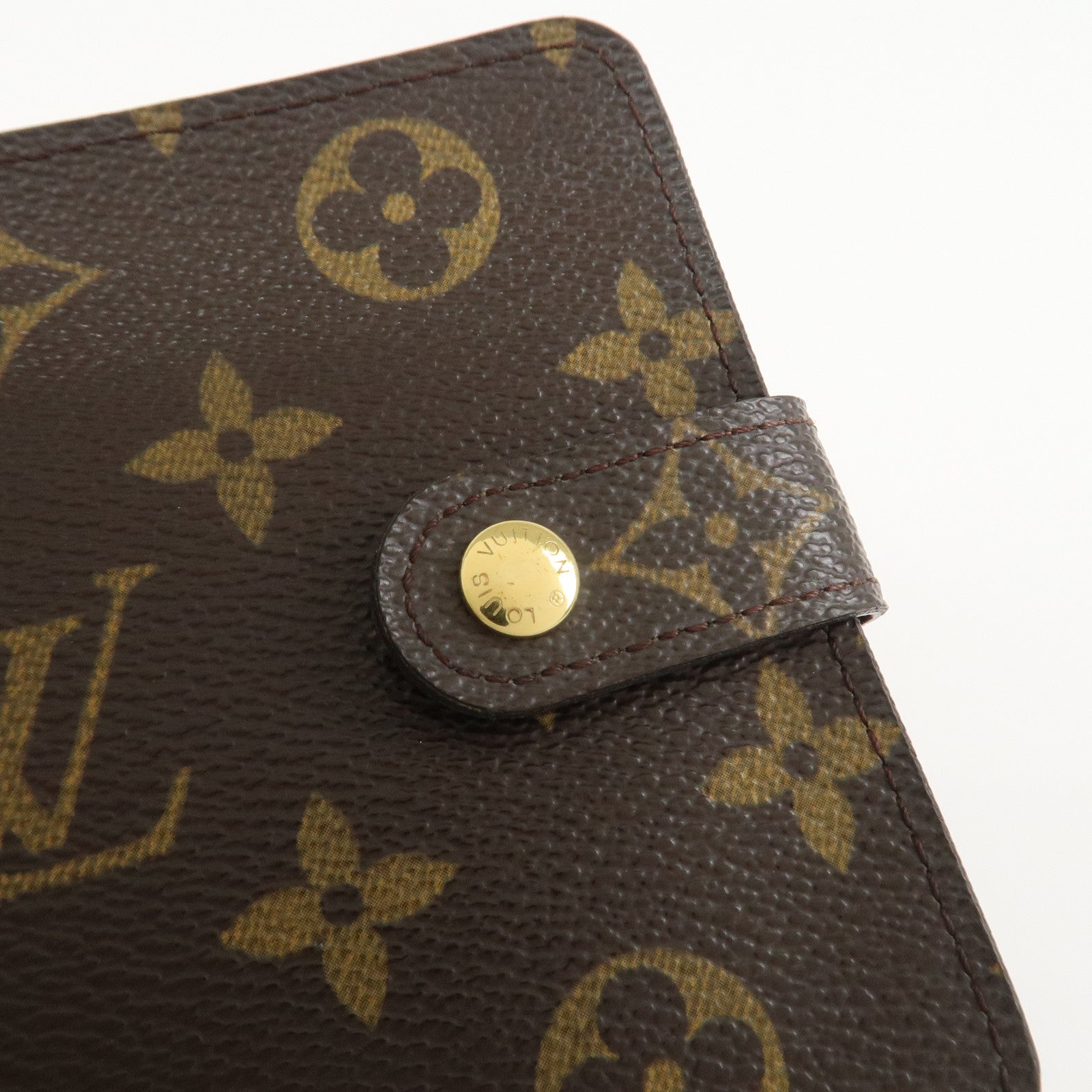 Louis Vuitton Monogram Compact Zippy Wallet Brown M61667